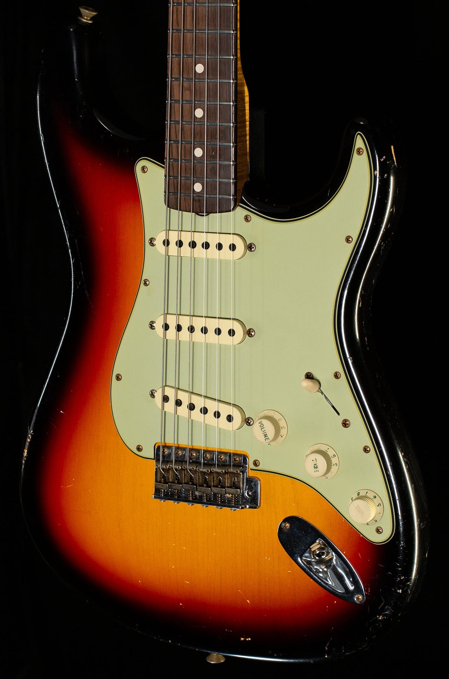 Fender Custom Shop Masterbuilt Dennis Galuzska True '62 Strat Journeyman 3-Tone Sunburst Brazilian 59 C   (773)