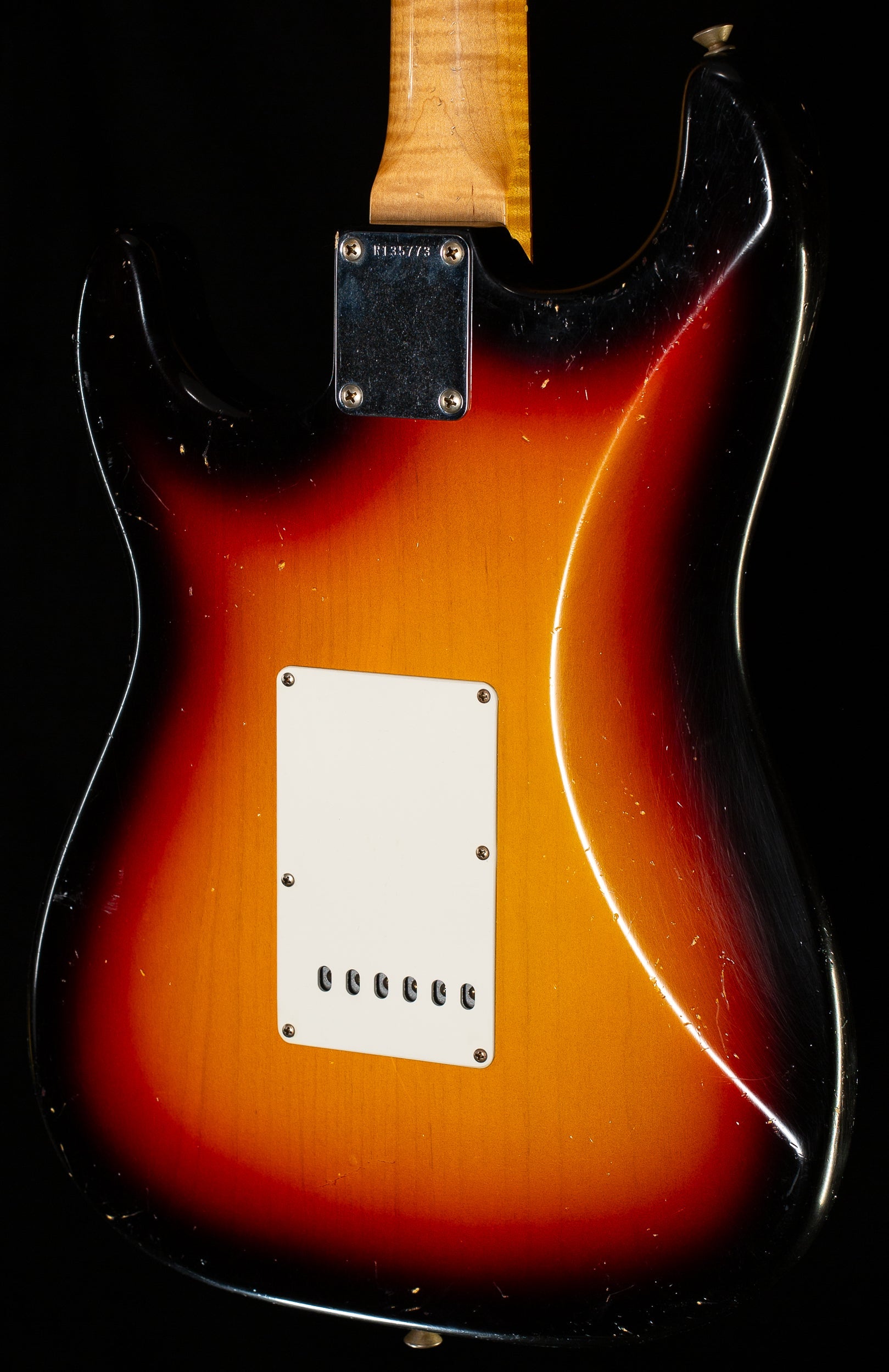 Fender Custom Shop Masterbuilt Dennis Galuzska True '62 Strat Journeyman 3-Tone Sunburst Brazilian 59 C   (773)