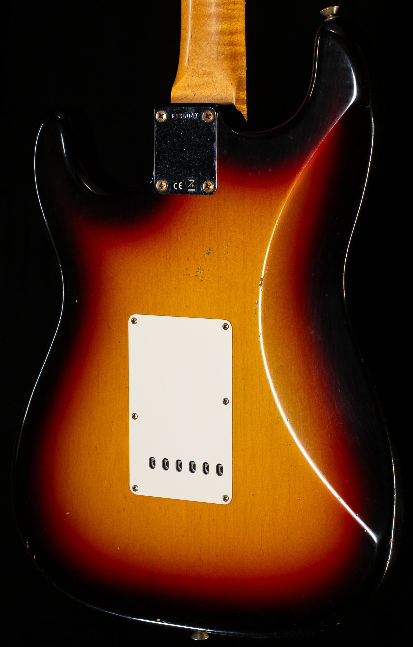 Fender Custom Shop Willcutt True '62 Stratocaster Journeyman Relic 3-Tone Sunburst Large C  (047)