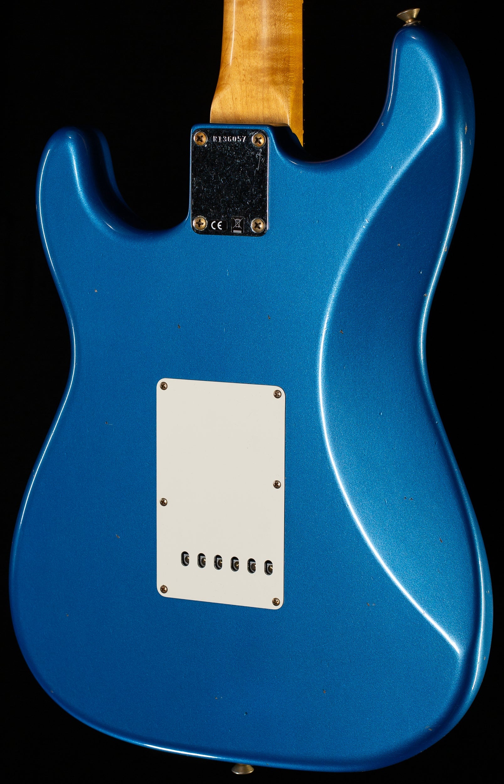Fender Custom Shop Willcutt True '62 Stratocaster Journeyman Relic Lake Placid Blue Large C (057)