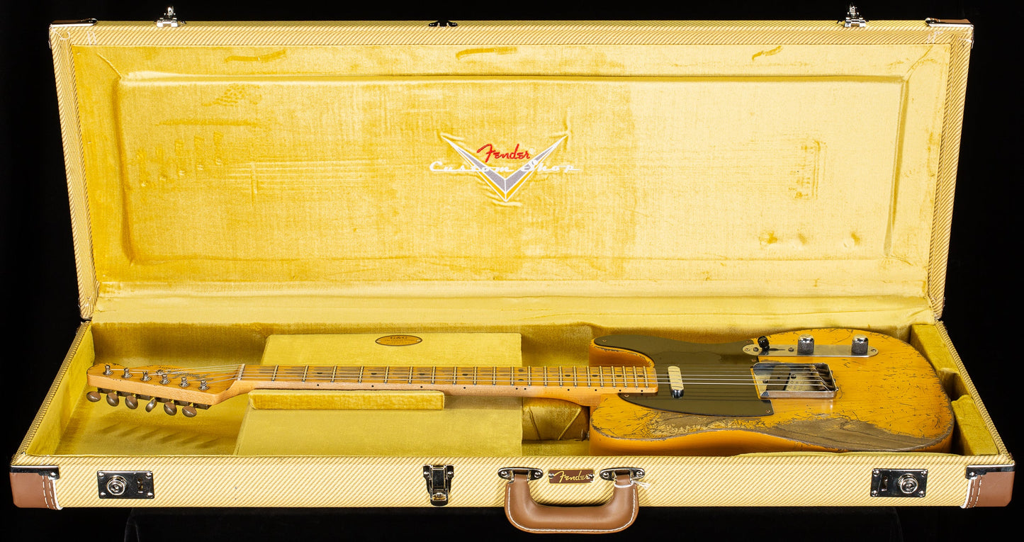 Fender Custom Shop Masterbuilt Austin McNutt 1953 Telecaster Heavy Relic Butterscotch (921)