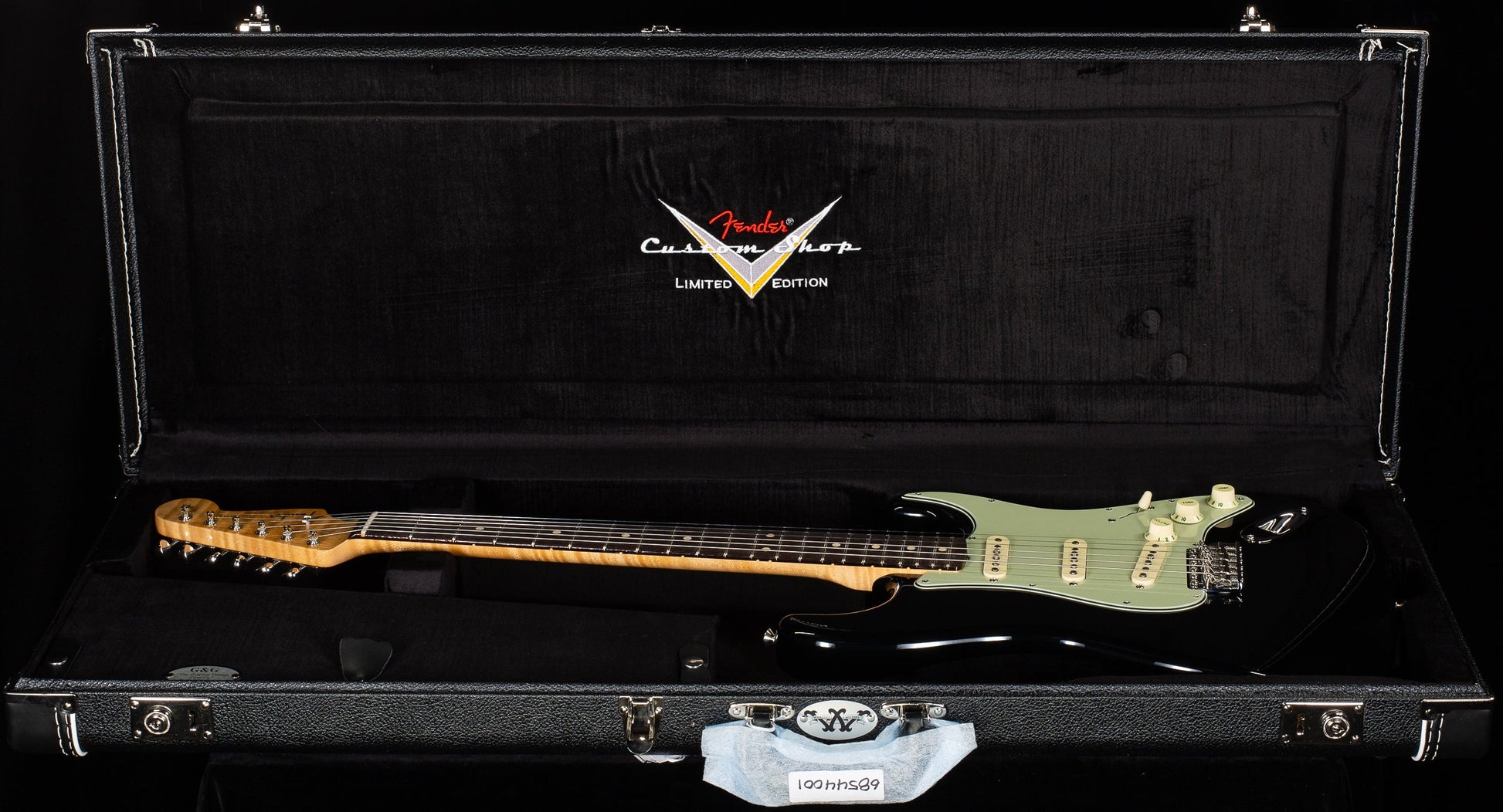 Fender Custom Shop Willcutt True '62 Stratocaster NOS Black Large "C" (116)