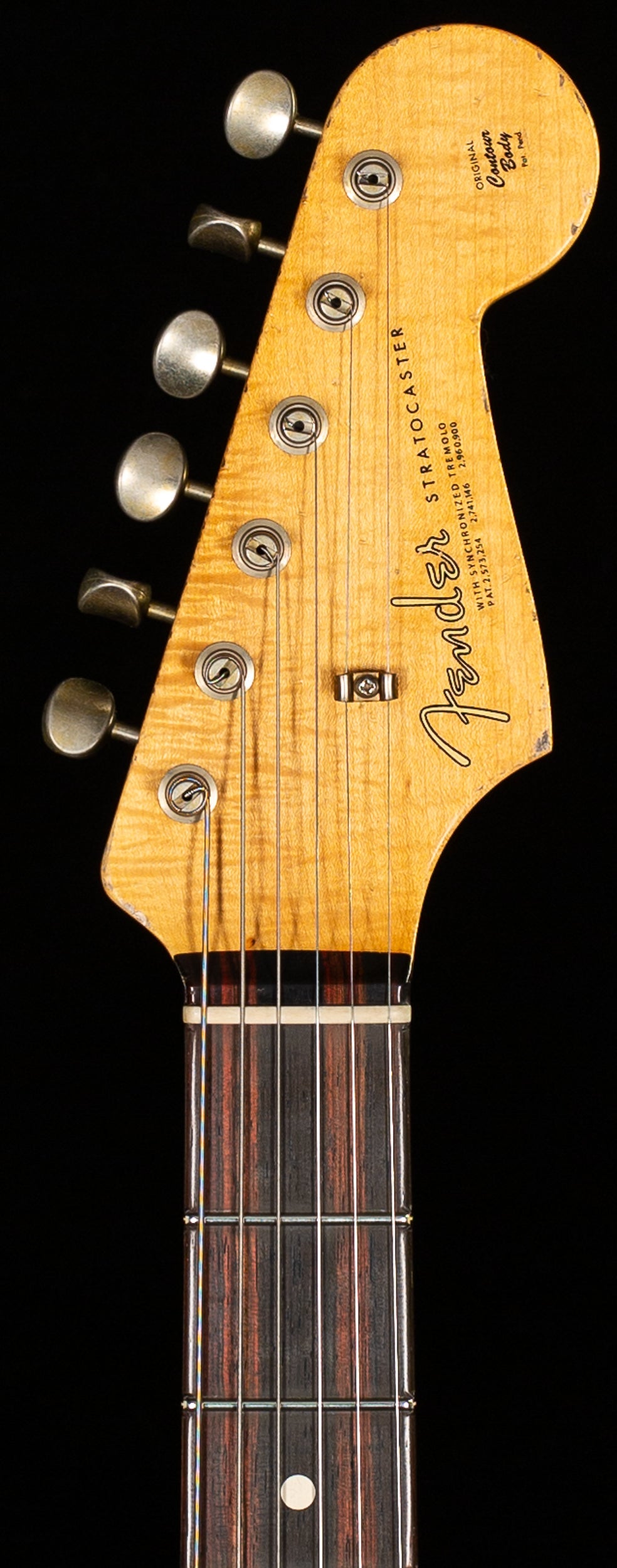 Fender Custom Shop True '62 Strat Journeyman Relic Masterbuilt Dennis Galuszka Fiesta Red Brazilian '59 C (410)