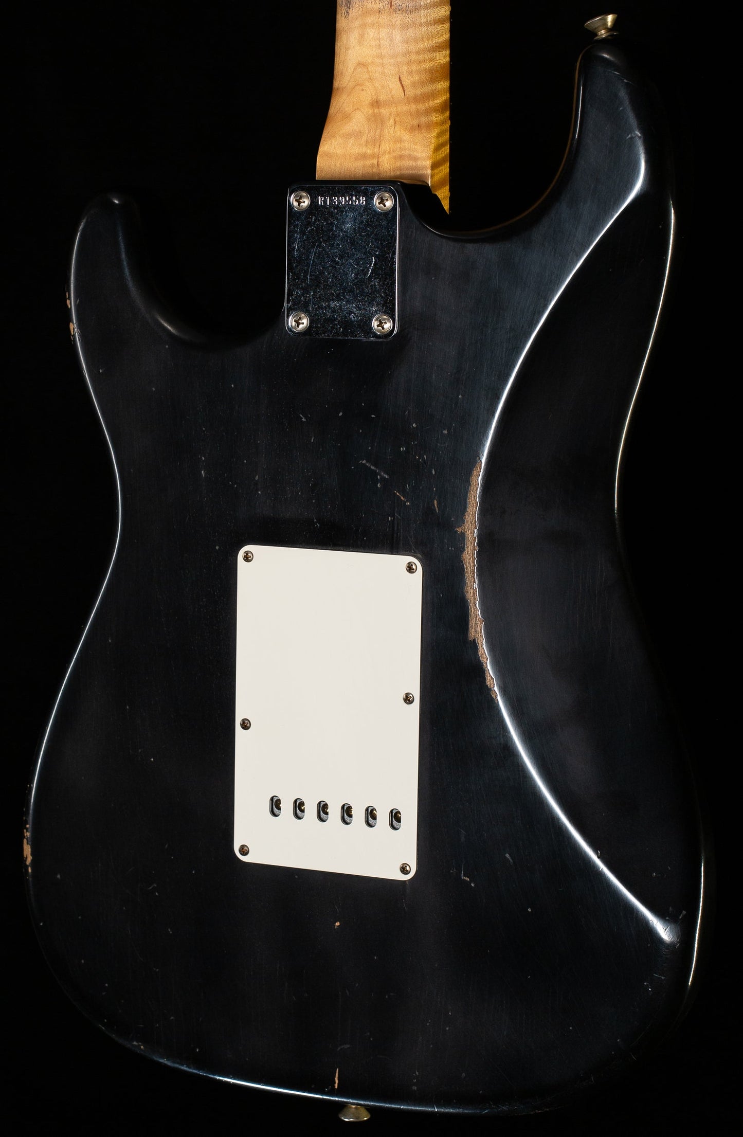 Fender Custom Shop Masterbuilt Andy Hicks True '62 Strat Journeyman Black Brazilian 59 C (558)