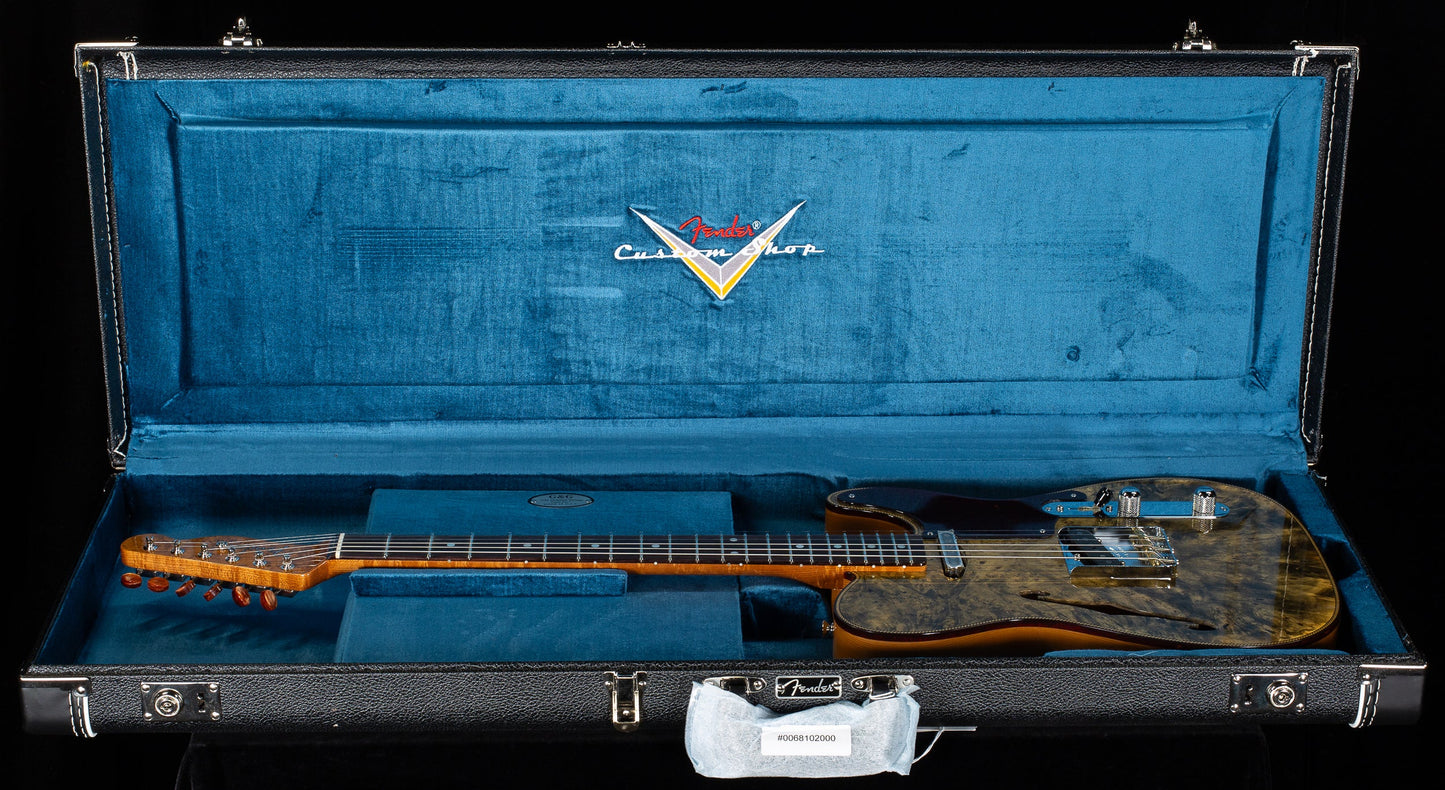 Fender Custom Shop Artisan Buckeye Burl Double Esquire Aged Natural (803)