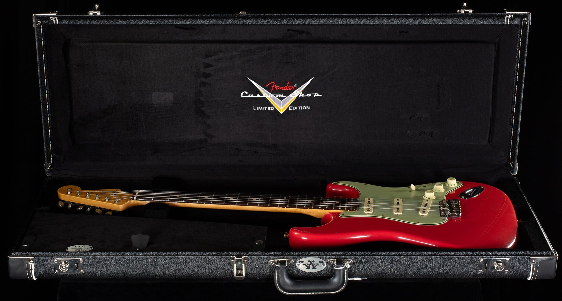 Fender Custom Shop Willcutt True '62 Journeyman Relic Fiesta Red Large C (030)