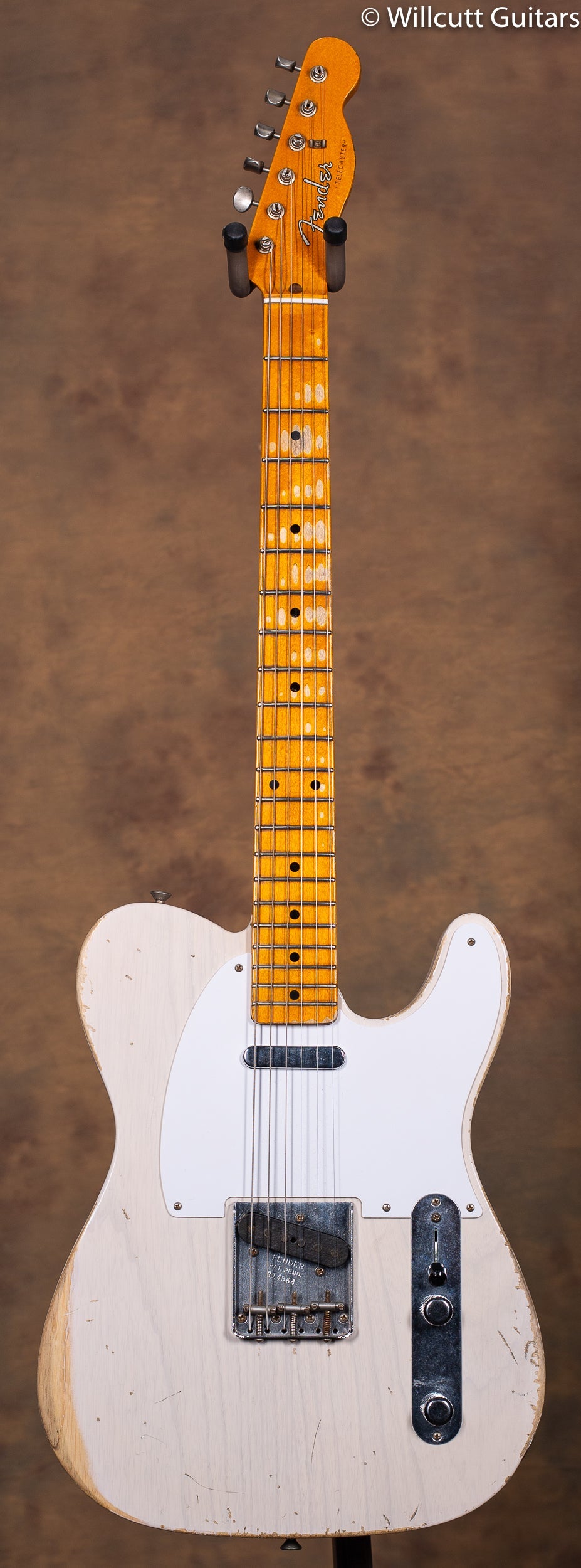 Fender Custom Shop Masterbuilt 1957 Tele Heavy Relic White Blonde Yuriy Shishkov USED