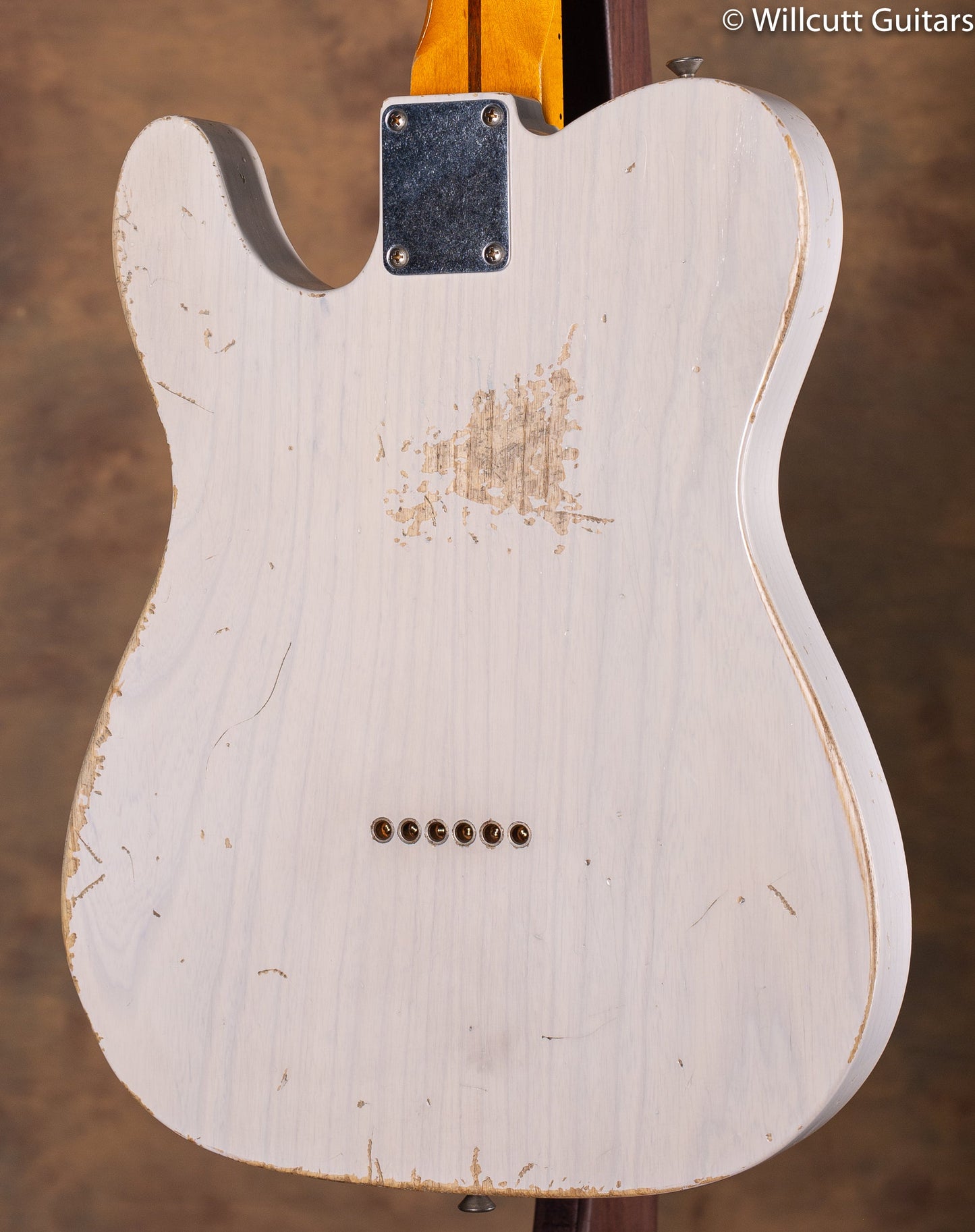 Fender Custom Shop Masterbuilt 1957 Tele Heavy Relic White Blonde Yuriy Shishkov USED