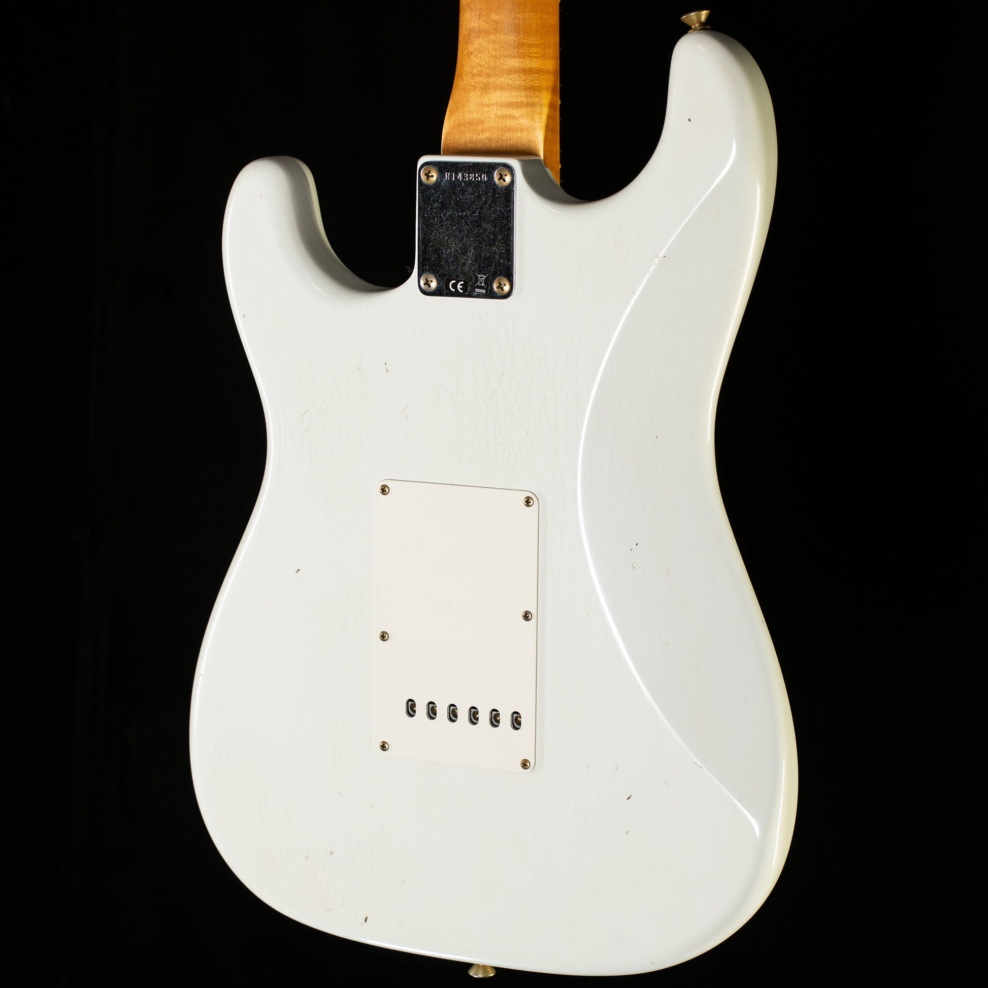 Fender Custom Shop Willcutt True '62 Stratocaster Journeyman Relic Olympic White '57 V (850)