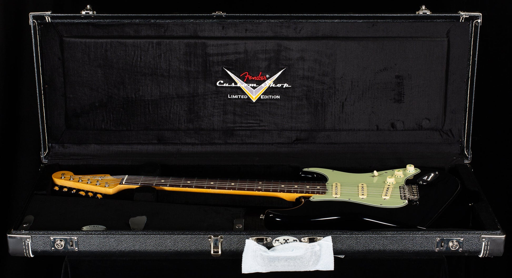 Fender Custom Shop Willcutt True '62 Stratocaster NOS Black 60s "C" (888)