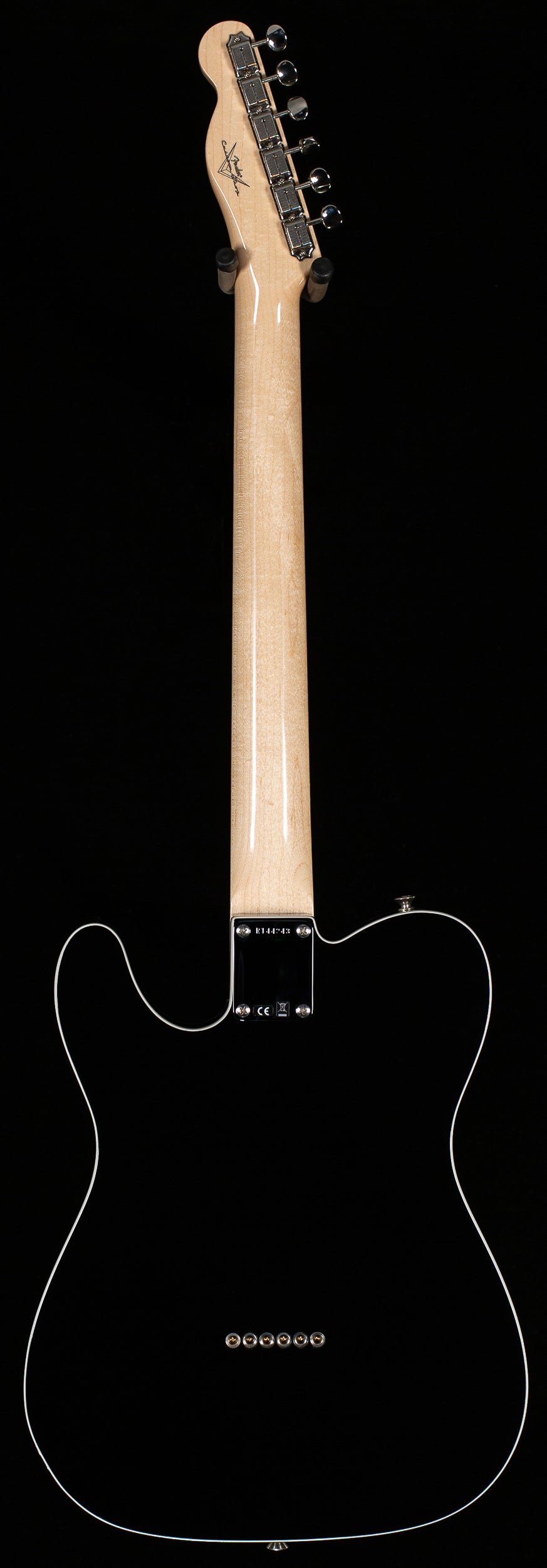 Fender Custom Shop 1960 Telecaster Custom Time Capsule Finish Packaged Black (243)