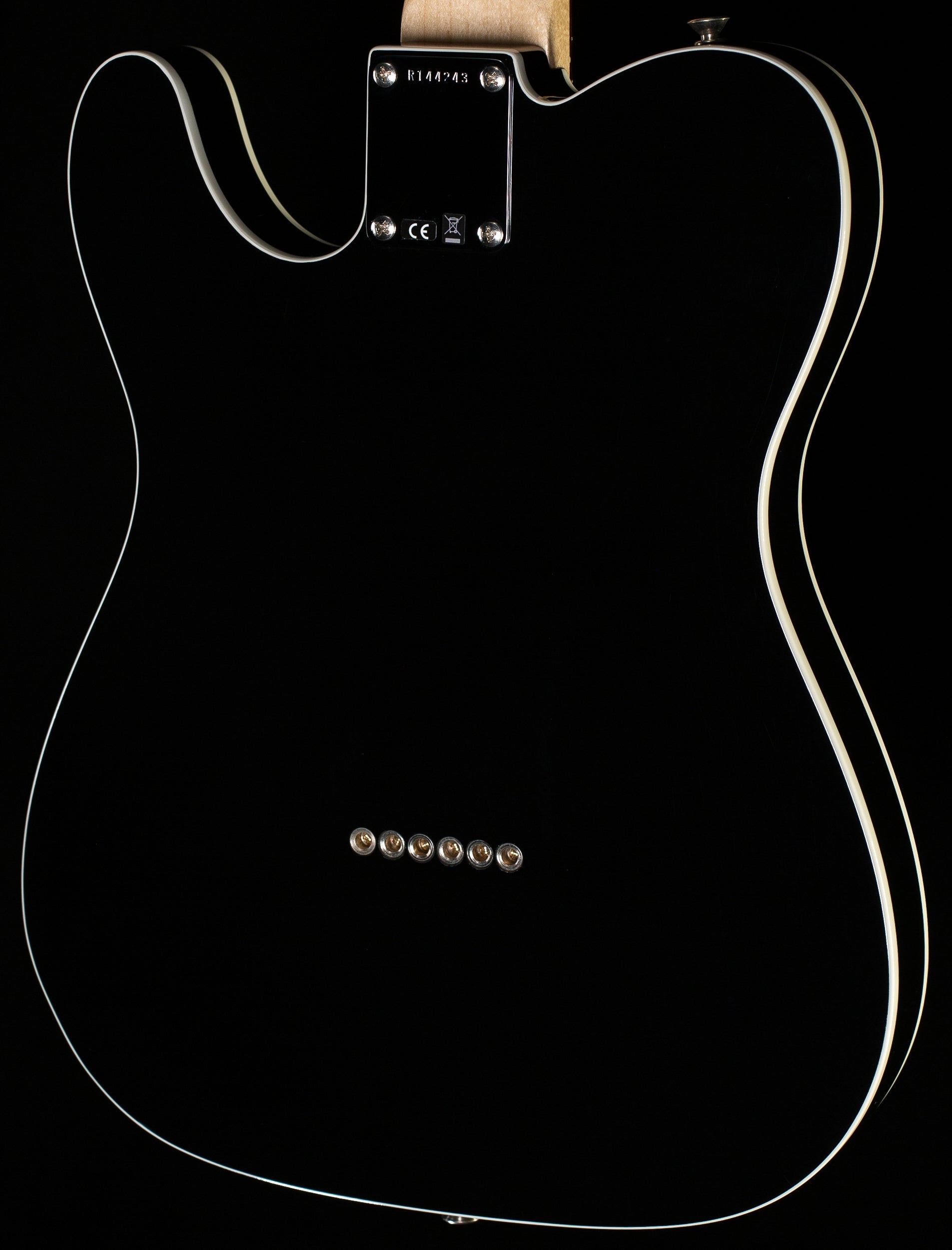 Fender Custom Shop 1960 Telecaster Custom Time Capsule Finish Packaged Black (243)