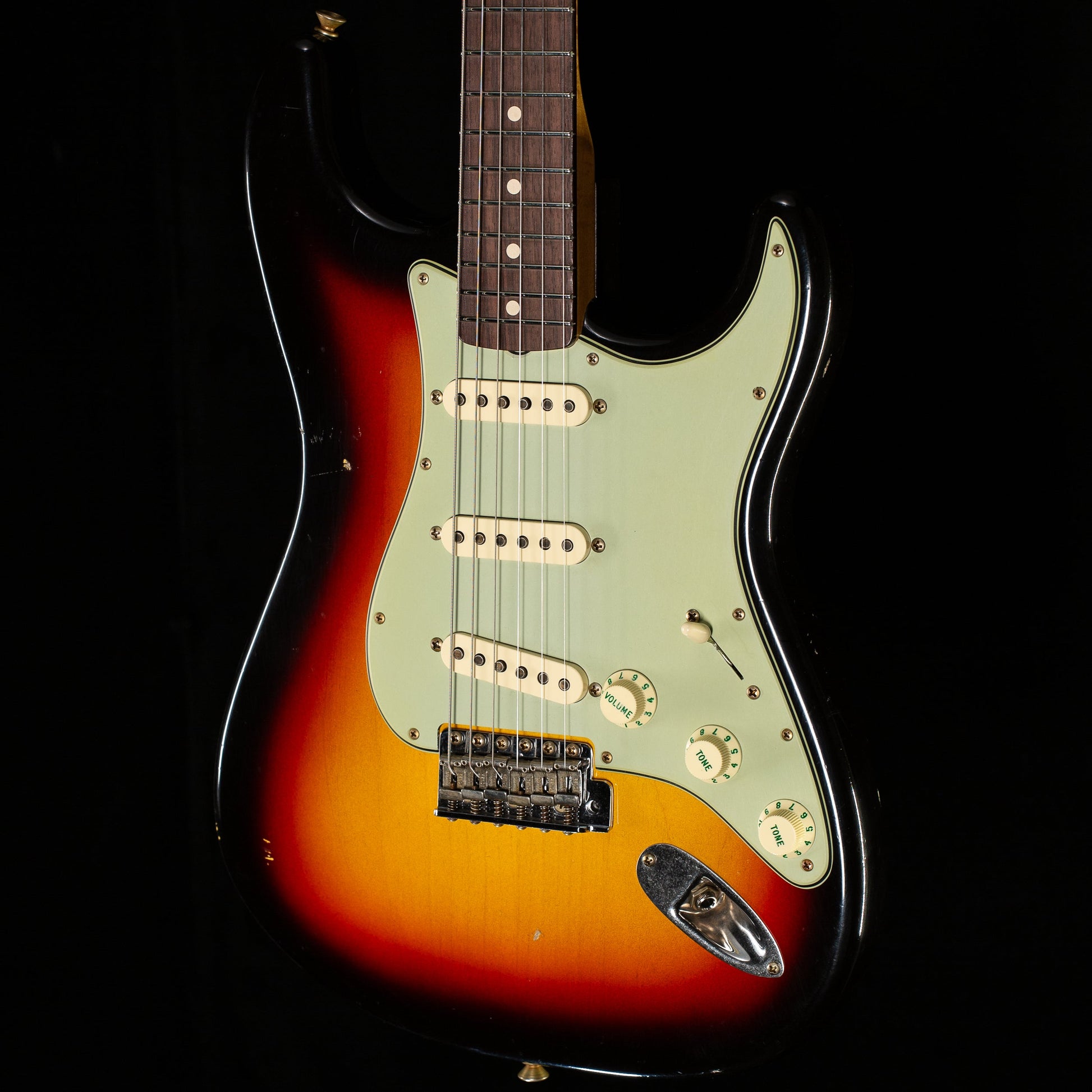 Fender Custom Shop Willcutt True '62 Stratocaster Journeyman Relic 3-Tone Sunburst 60s C (368)