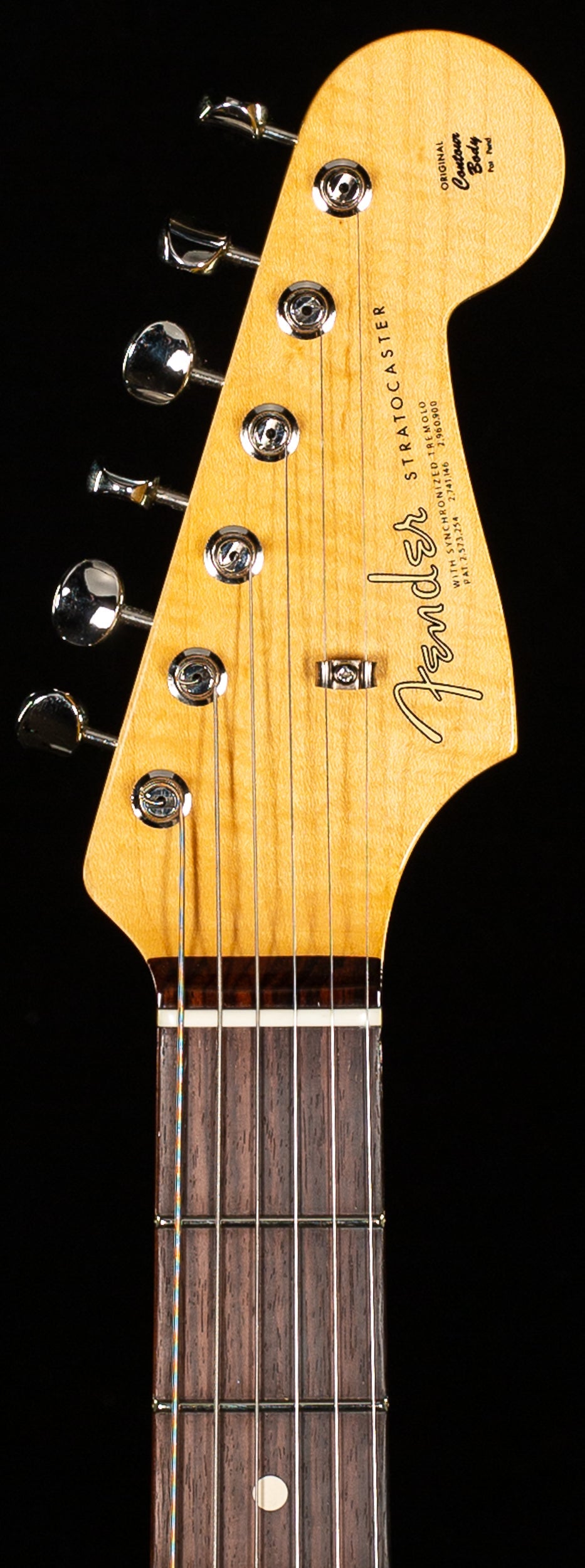 Fender Custom Shop Willcutt True '62 Stratocaster NOS Black Large "C"   (388)