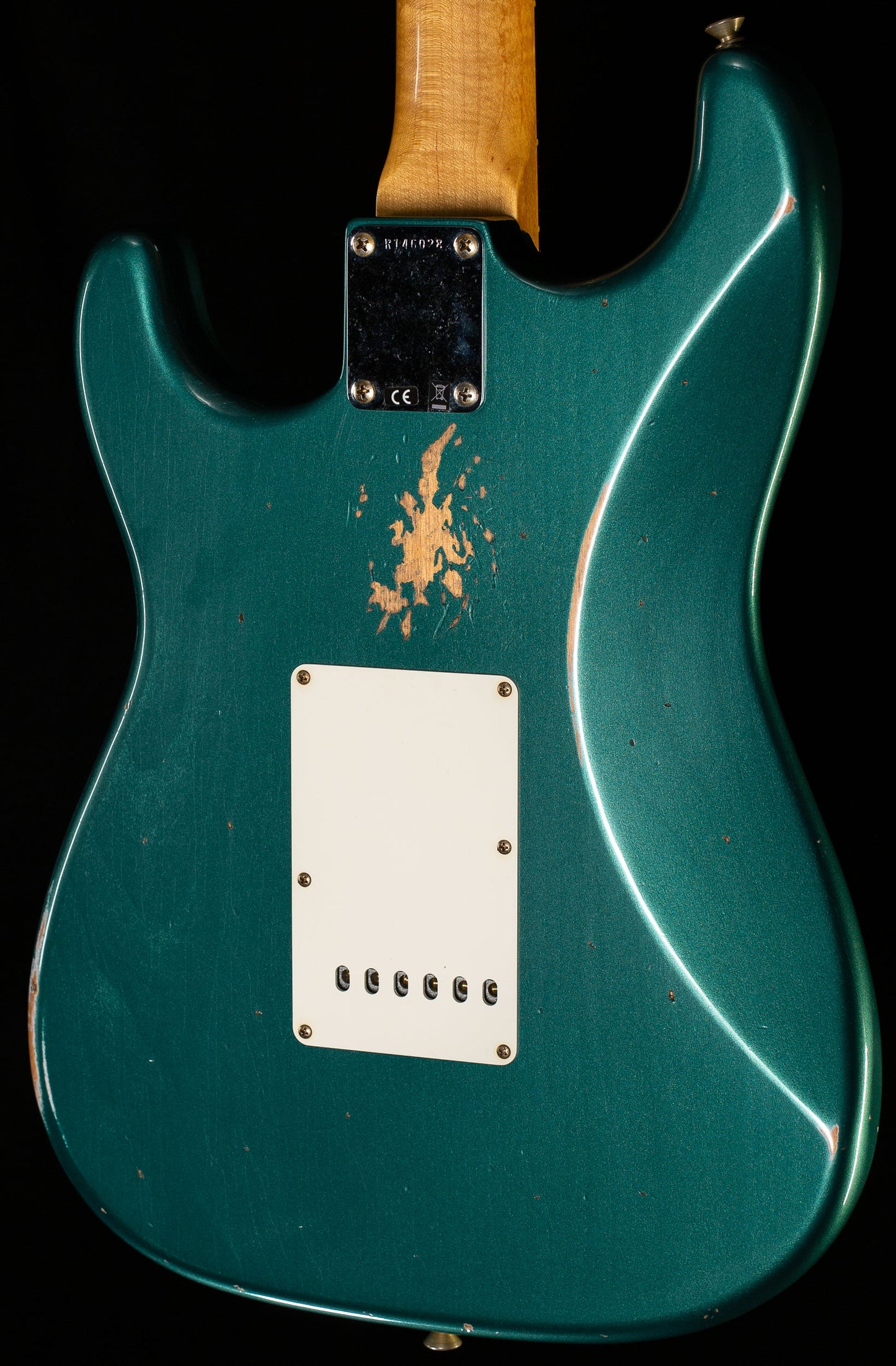 Fender Custom Shop Willcutt True '62 Stratocaster Relic Sherwood Green Metallic '59 C (028)