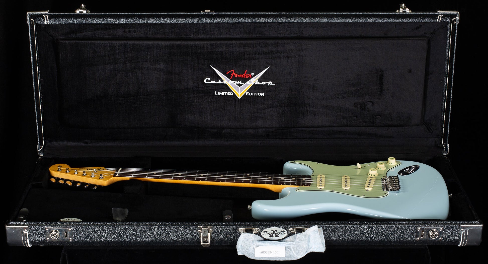 Fender Custom Shop Willcutt True '62 Stratocaster NOS Faded Sonic Blue 60s "C"  (214)