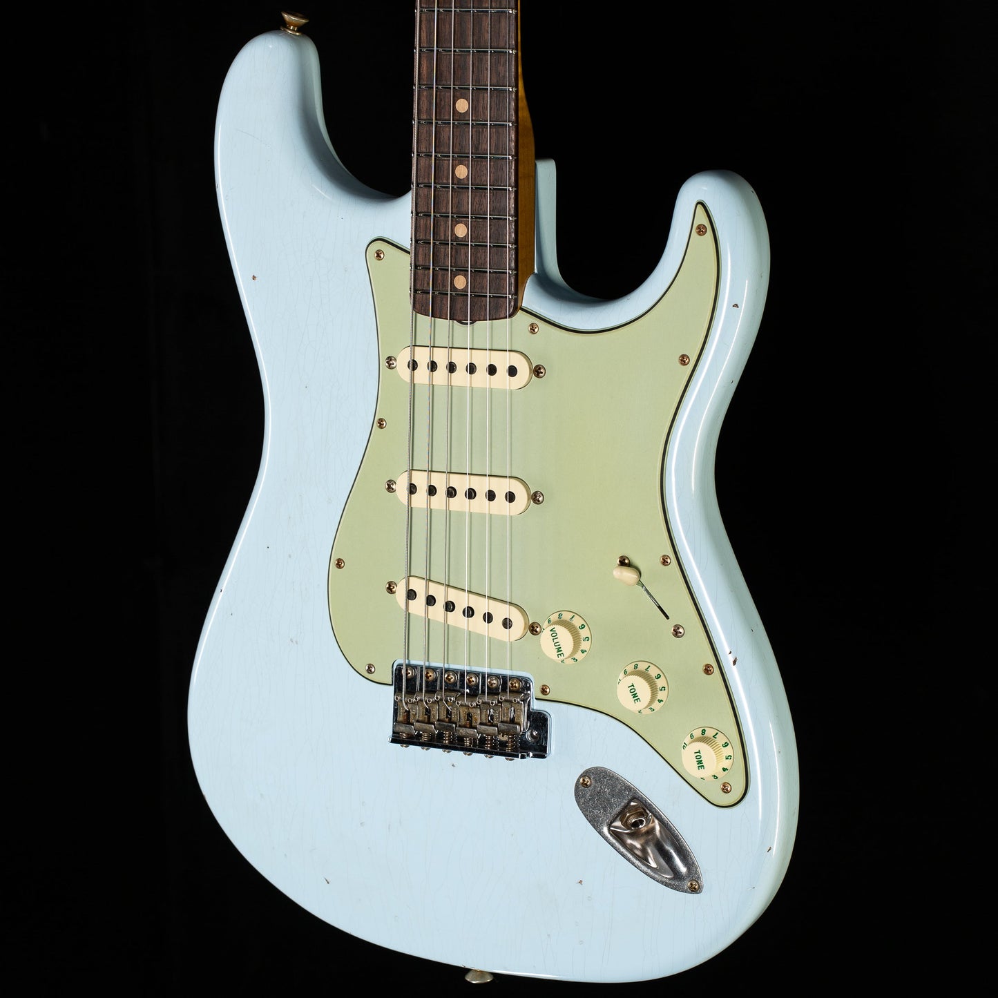 Fender Custom Shop Willcutt True '62 Journeyman Relic Faded Sonic Blue Large C (802)
