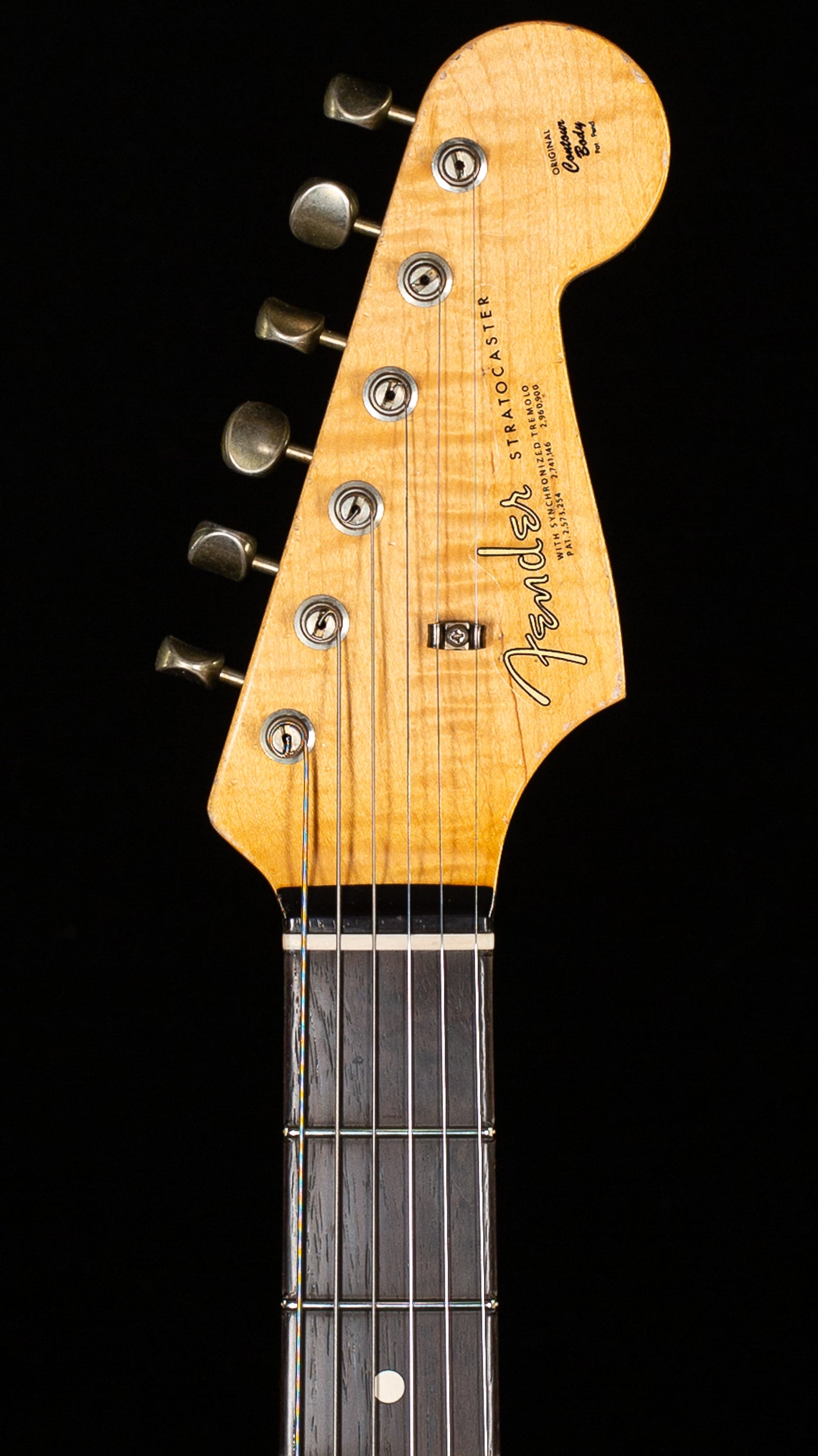 Fender Custom Shop Masterbuilt Dennis Galuzska True '62 Strat Journeyman 3-Tone Sunburst Brazilian 59 C (142)
