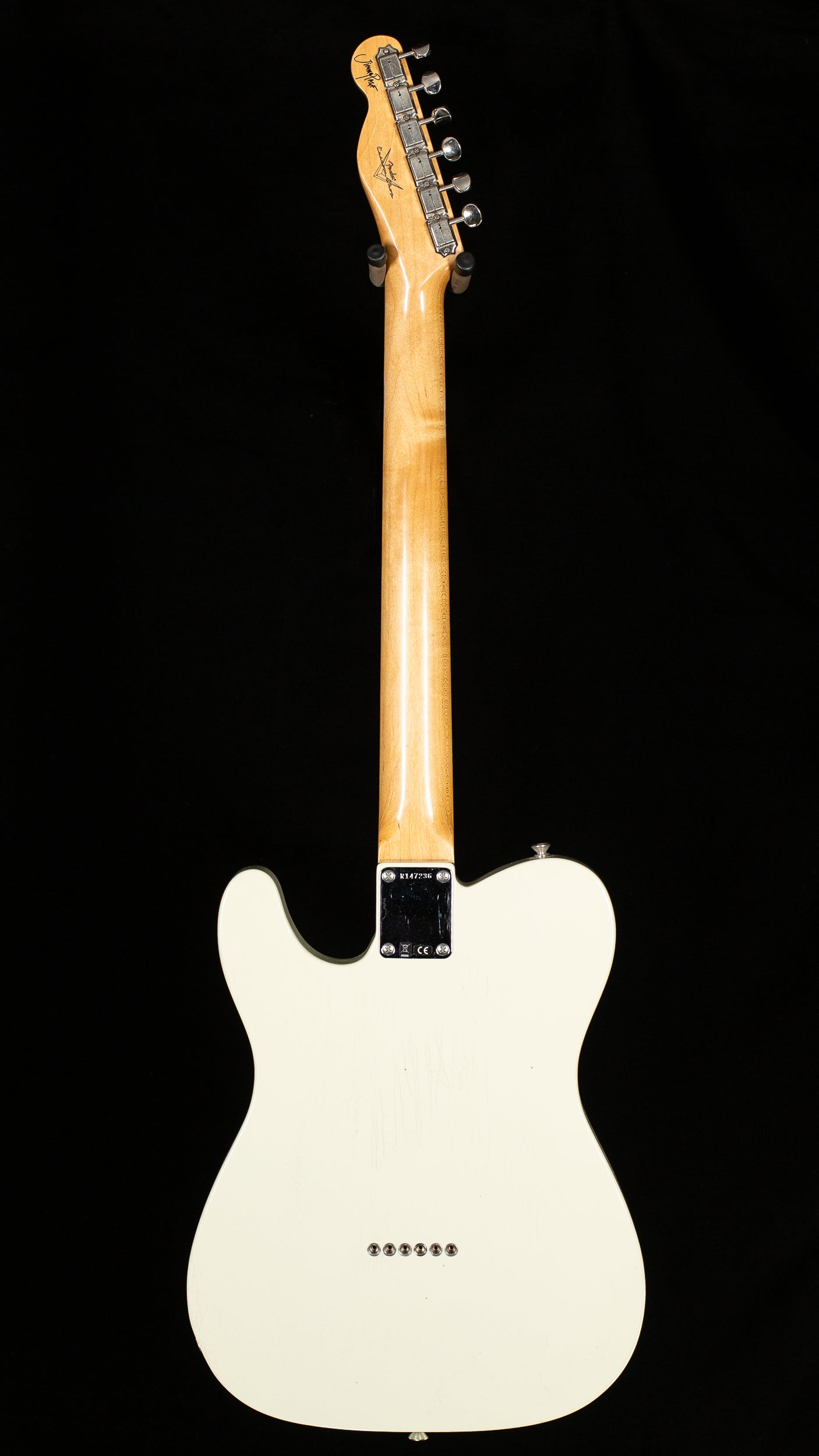 Fender Custom Shop Jimmy Page Signature Telecaster Journeyman Relic White Blonde (236)