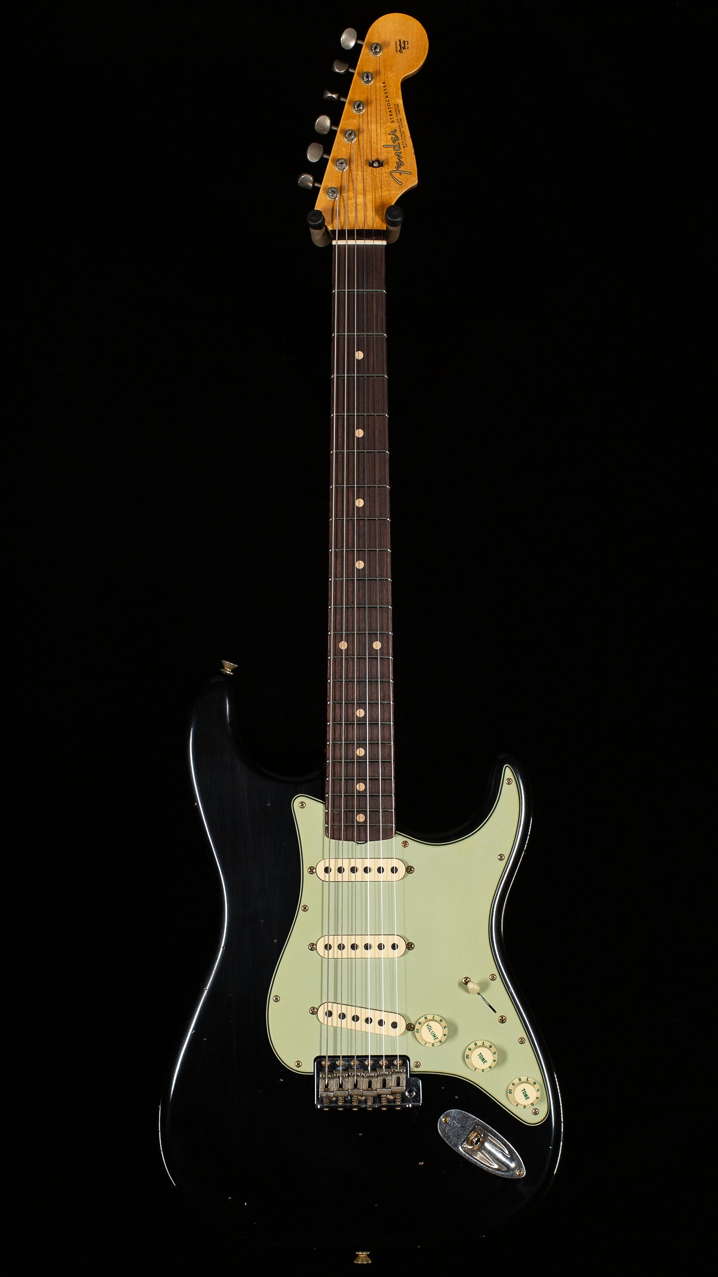 Fender Custom Shop Willcutt True '62 Journeyman Relic Black Large C (257)