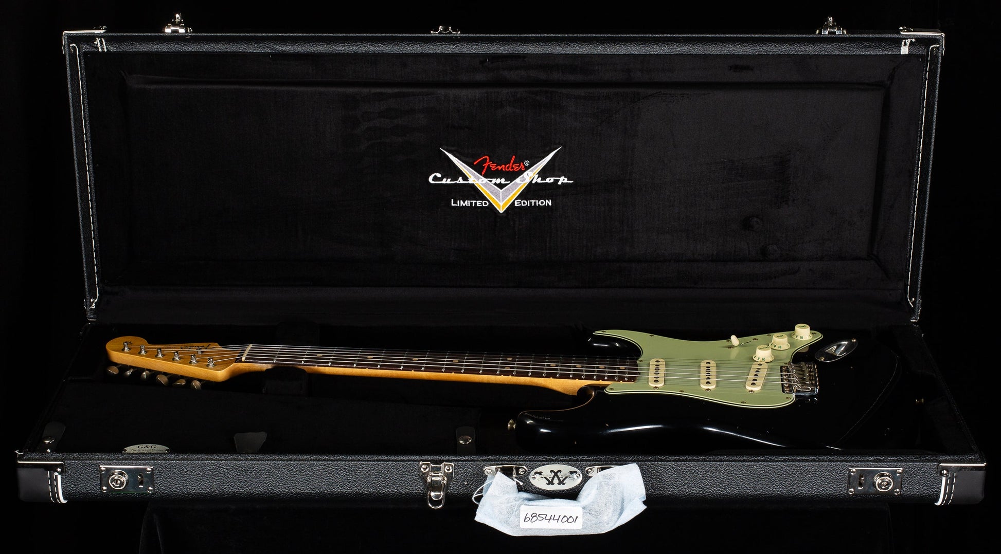 Fender Custom Shop Willcutt True '62 Journeyman Relic Black Large C (257)