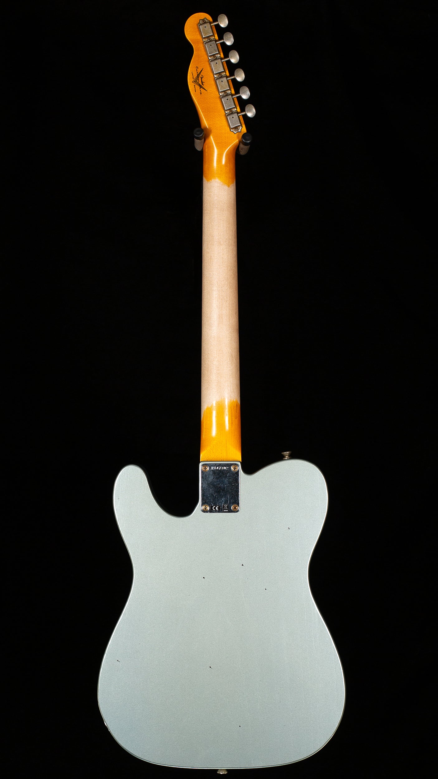 Fender Custom Shop Limted Edition Ocelot Telecaster Journeyman Relic Super Faded Aged Fire Mist Silver (302)