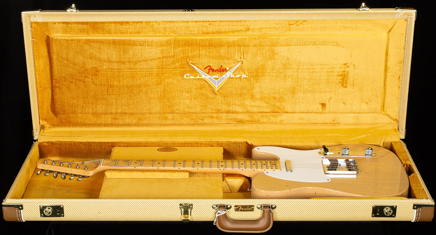 Fender Custom Shop 1958 Top Loader Telecaster Journeyman Relic Super Aged Dirty White Blonde (377)