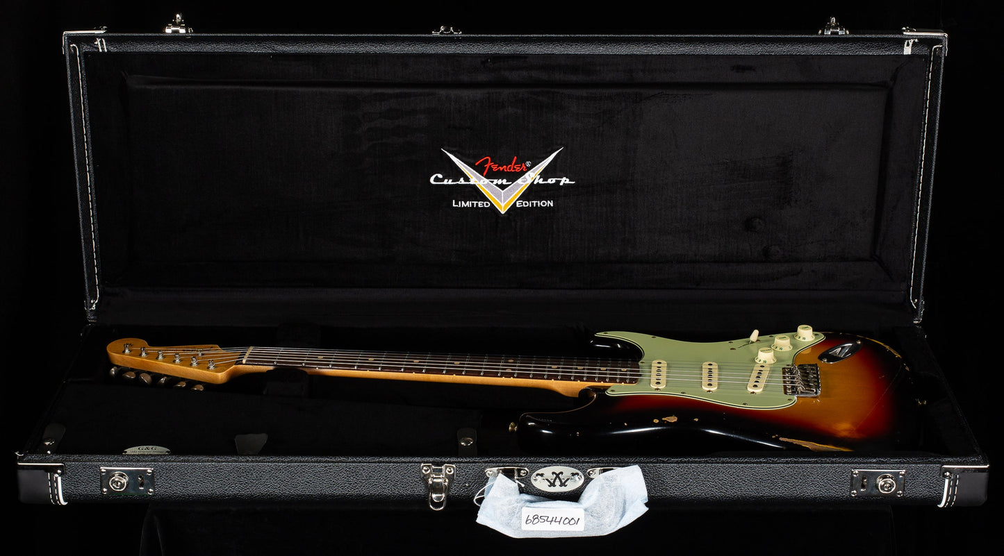 Fender Custom Shop Willcutt True '62 Relic 3-Tone Sunburst 59 C (386)