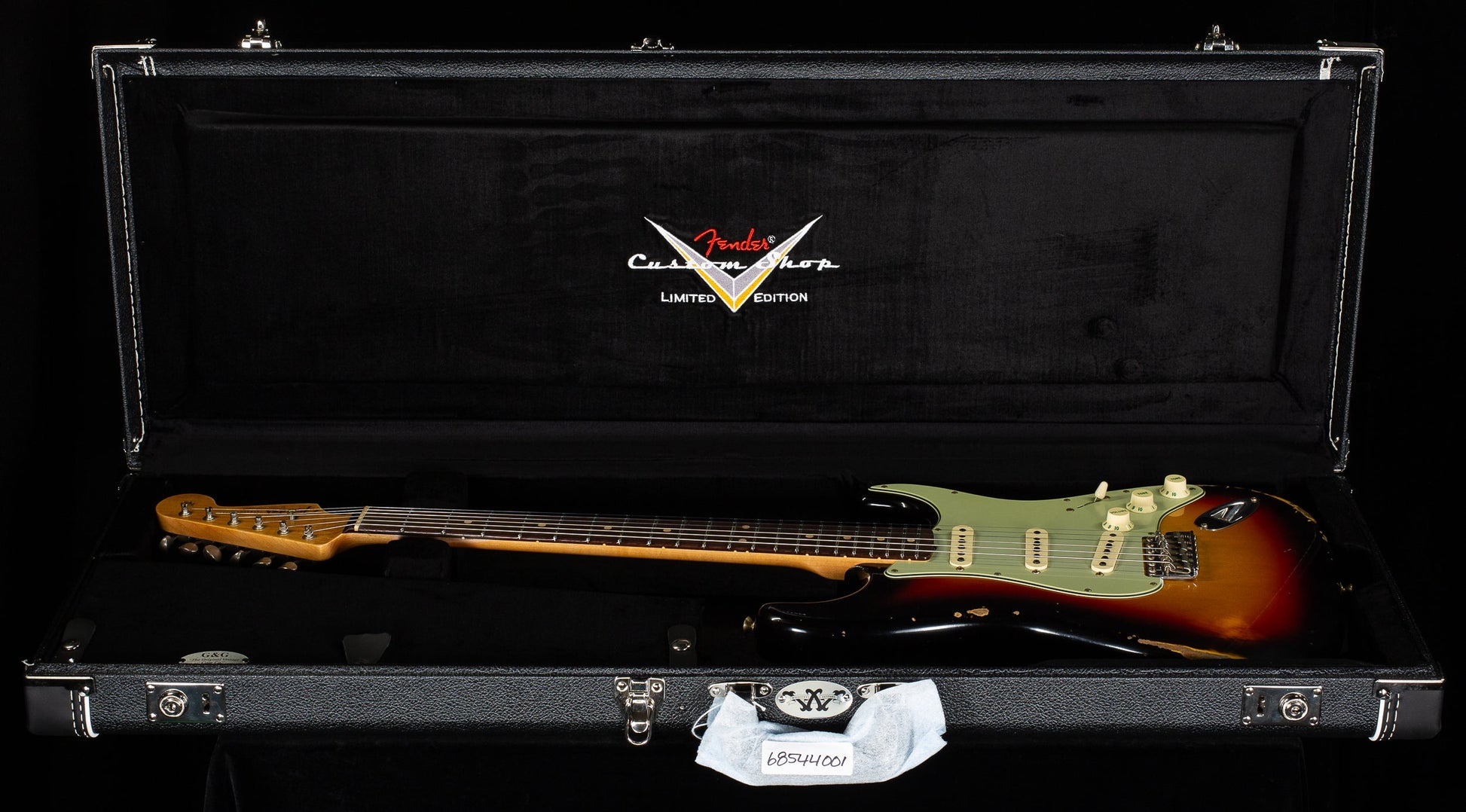Fender Custom Shop Willcutt True '62 Relic 3-Tone Sunburst 59 C (386)