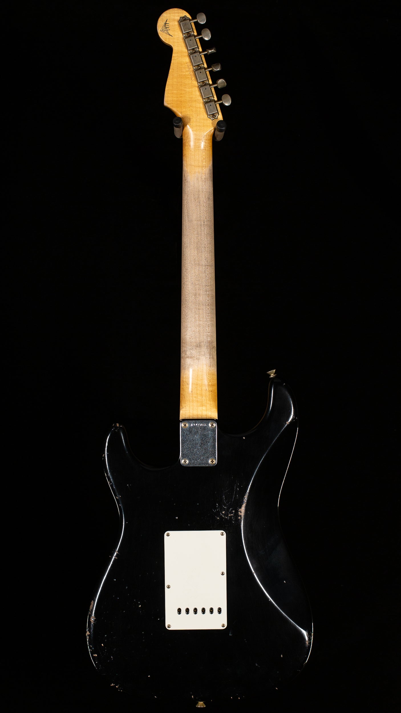 Fender Custom Shop Masterbuilt Andy Hicks True '62 Strat Journeyman Relic Black Brazilian '59 C (466)