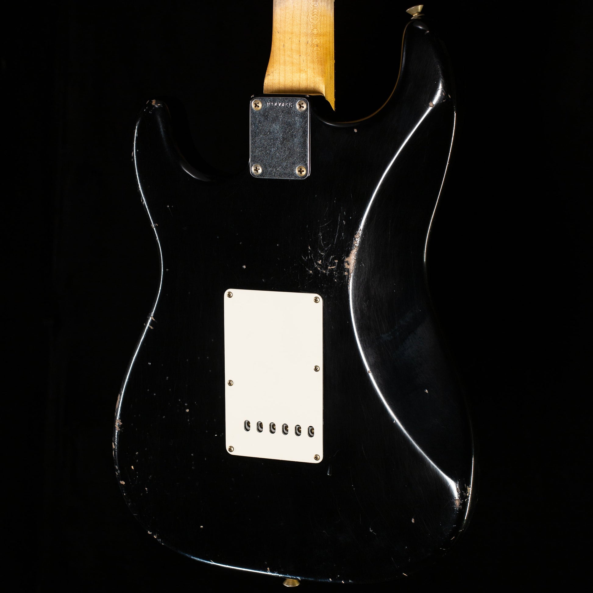 Fender Custom Shop Masterbuilt Andy Hicks True '62 Strat Journeyman Relic Black Brazilian '59 C (466)