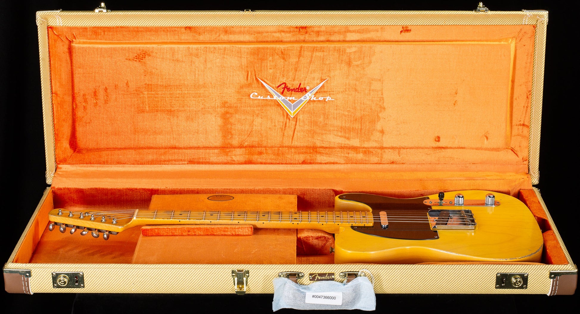 Fender Custom Shop Masterbuilt Dale Wilson Willcutt Exclusive 4/54 Telecaster Relic Blonde (619)