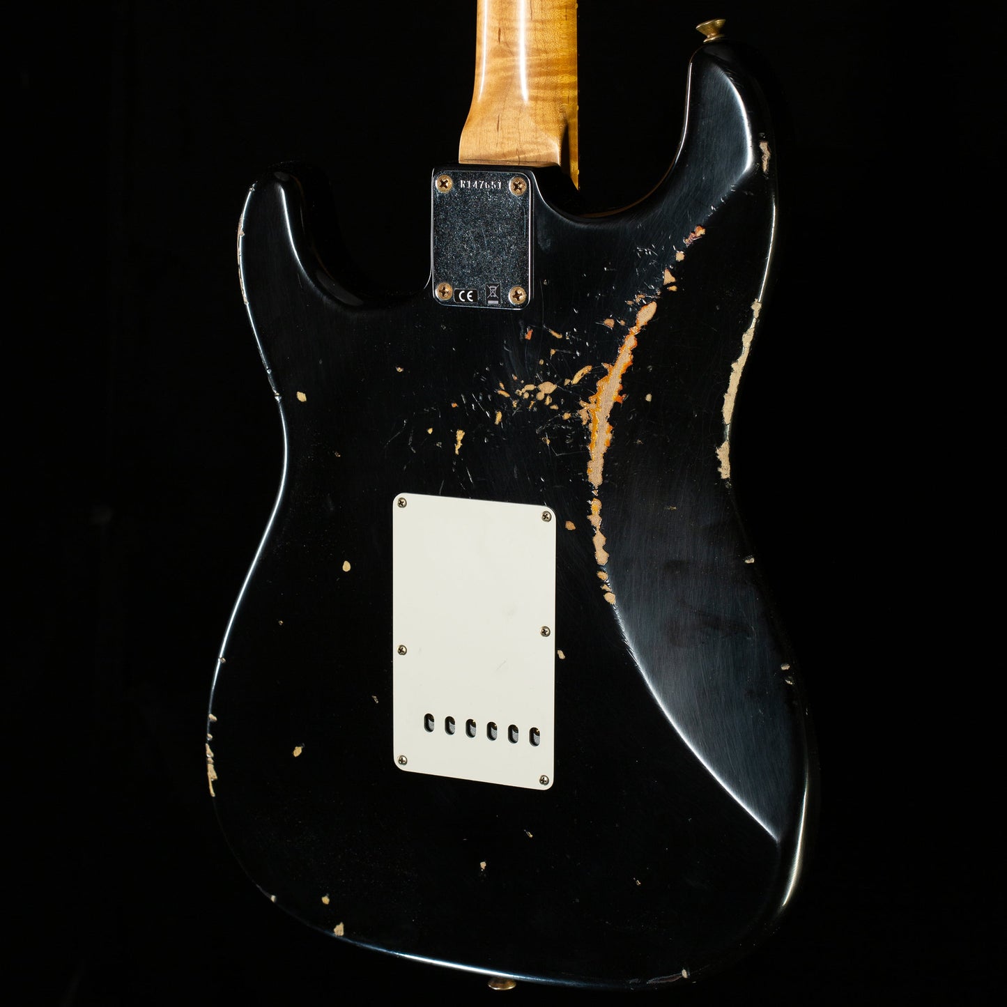 Fender Custom Shop Willcutt True '62 Journeyman Relic Black Over 3-Tone Sunburst 59 C (651)