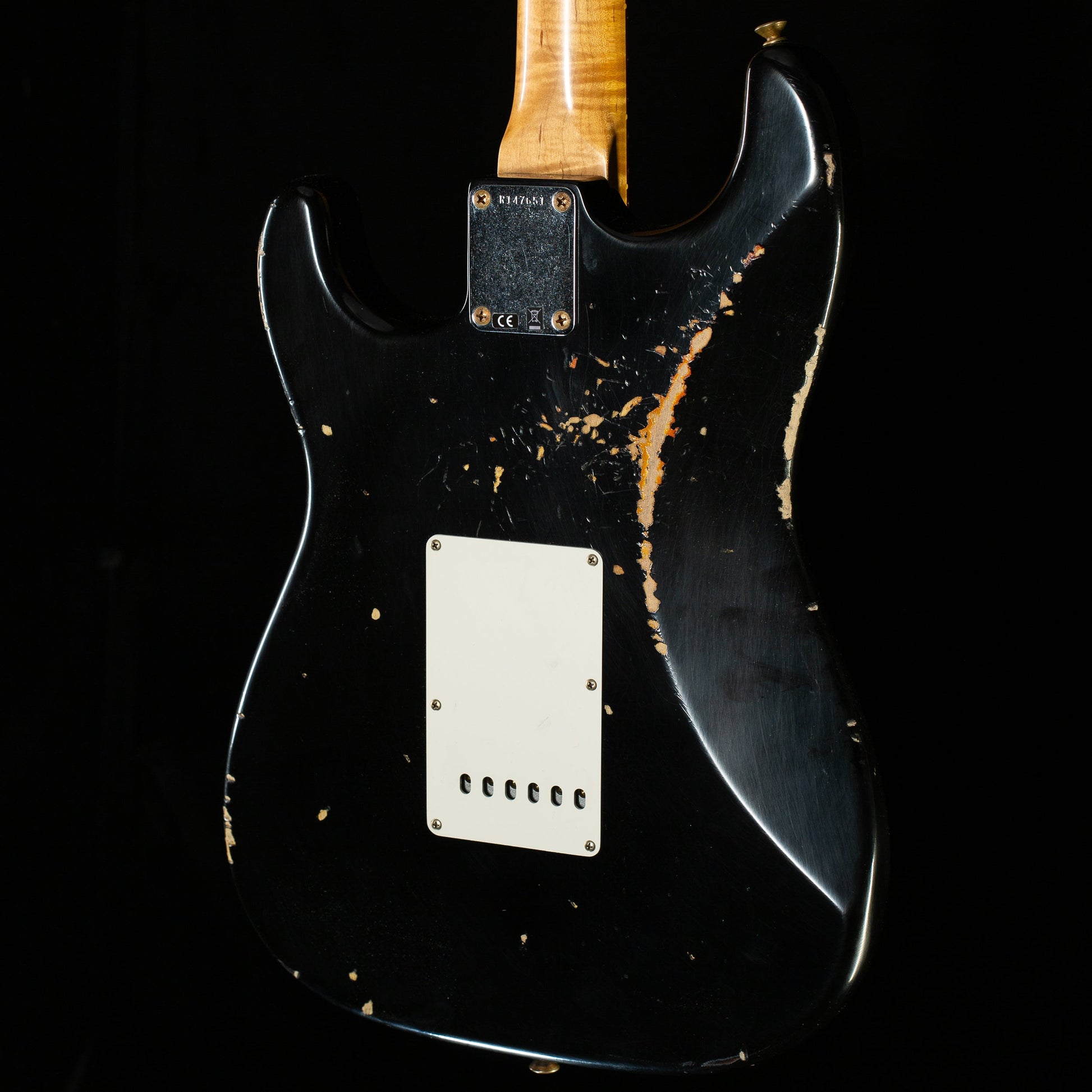 Fender Custom Shop Willcutt True '62 Journeyman Relic Black Over 3-Tone Sunburst 59 C (651)