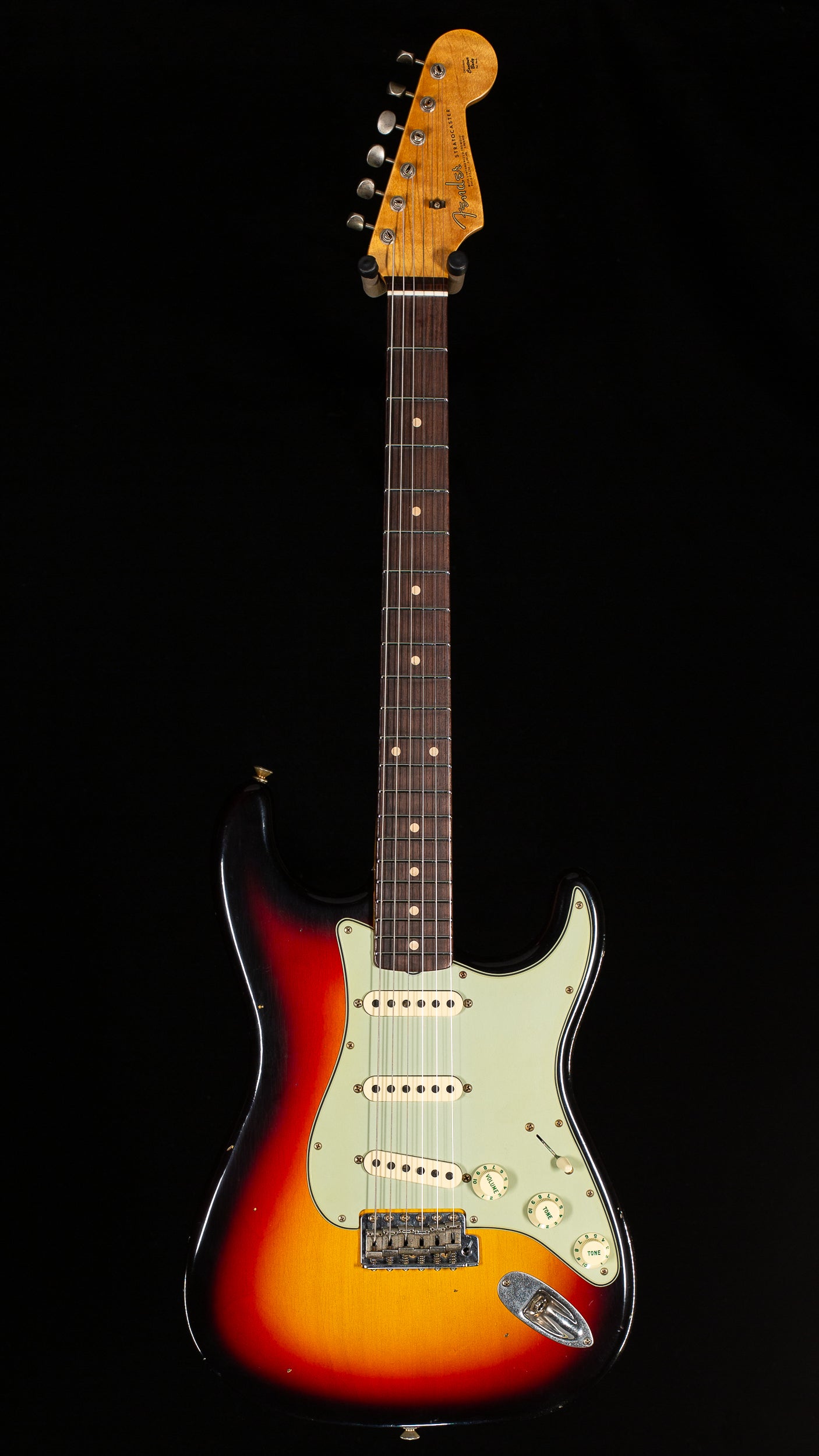 Fender Custom Shop Willcutt True '62 Journeyman Relic 3-Tone Sunburst Large C (762)