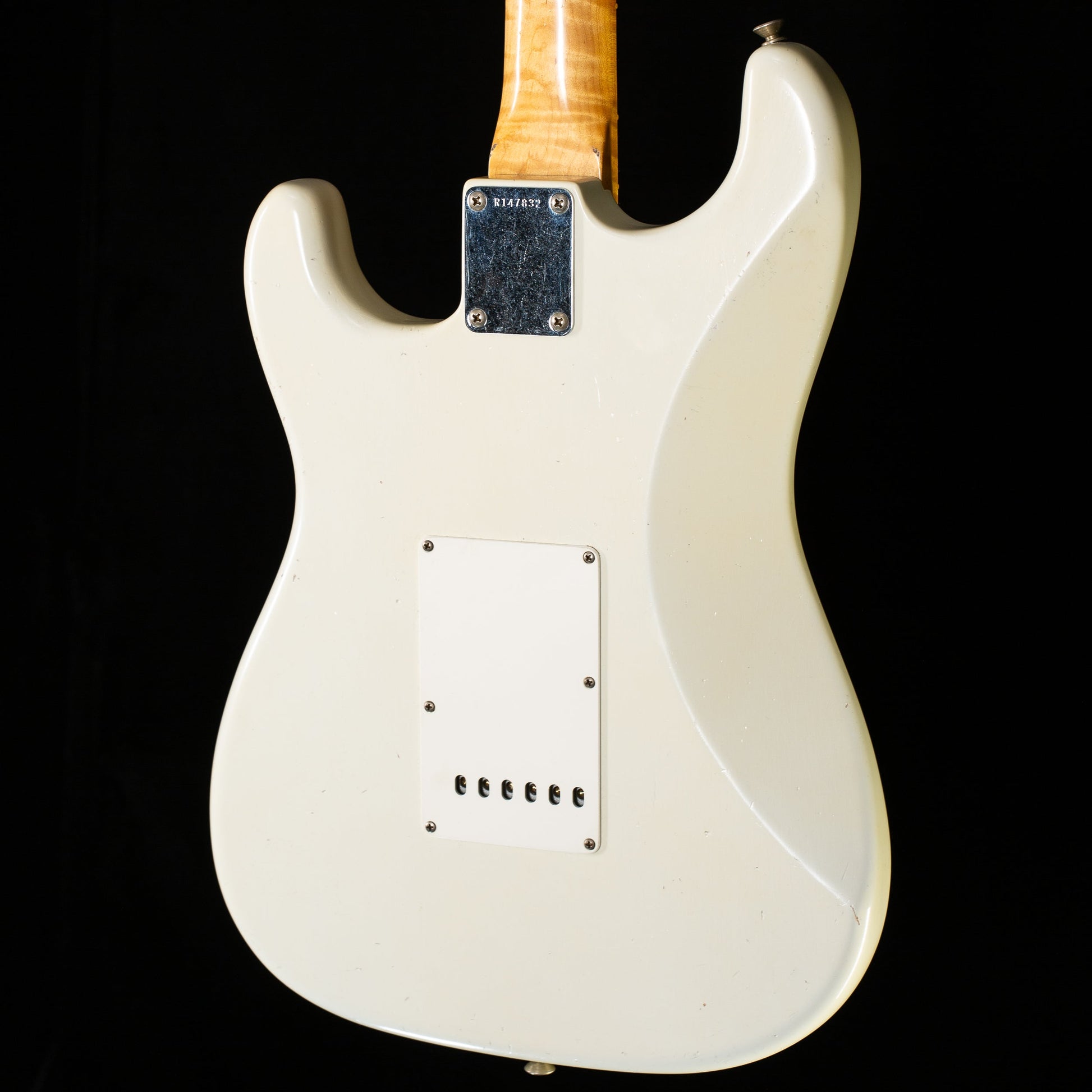 Fender Custom Shop True '62 Strat Journeyman Relic Masterbuilt Dennis Galuszka Olympic White Brazilian '59 C (832)