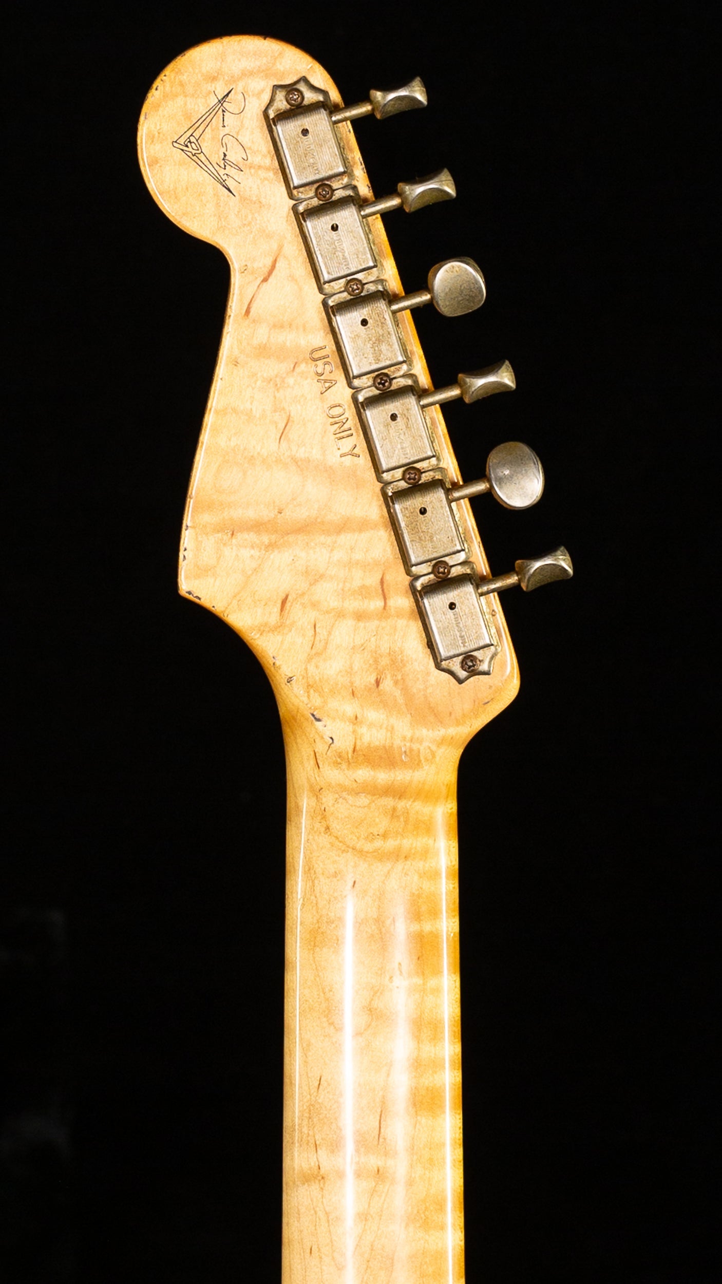 Fender Custom Shop True '62 Strat Journeyman Relic Masterbuilt Dennis Galuszka Olympic White Brazilian '59 C (832)