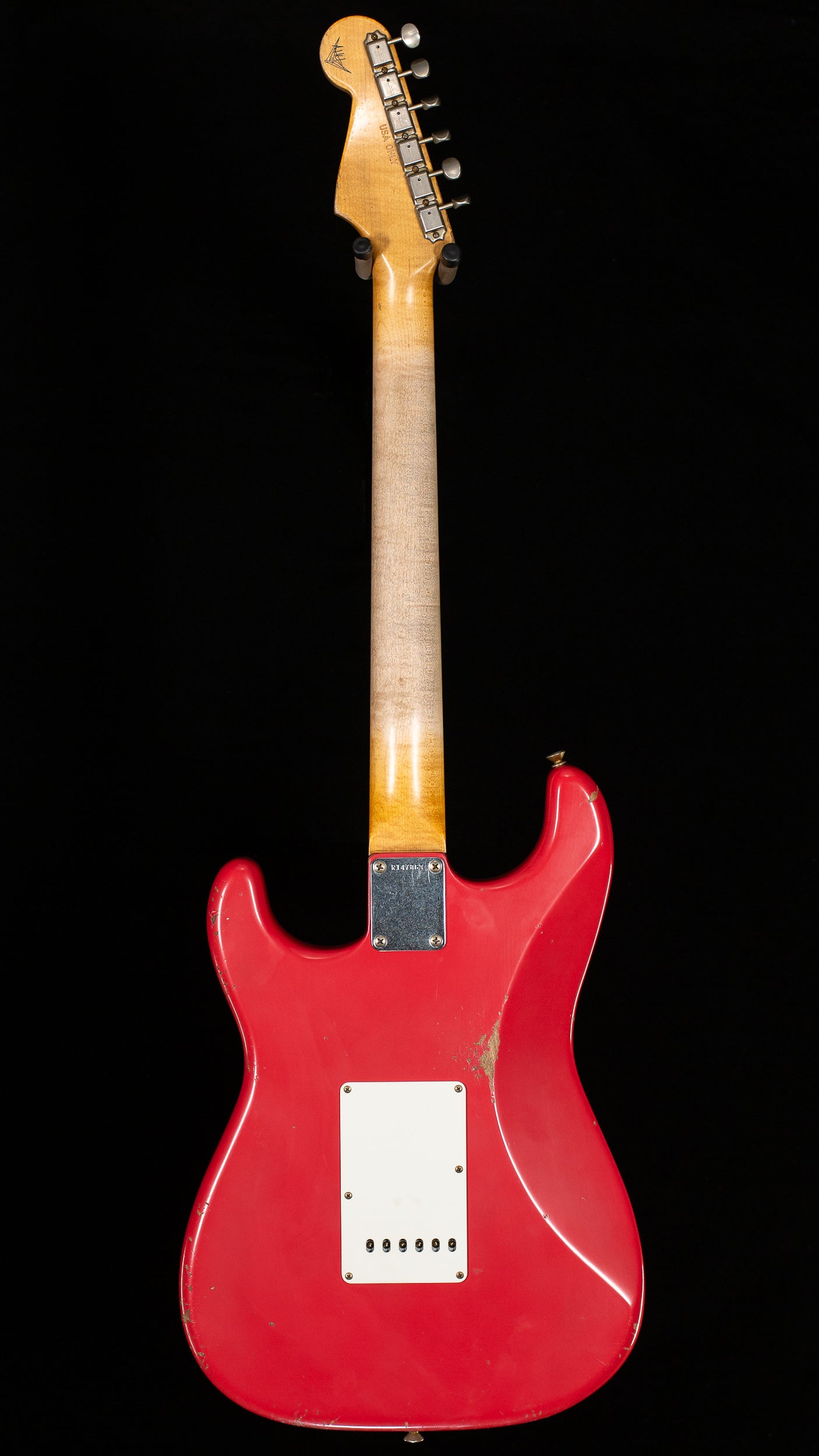 Fender Custom Shop True '62 Strat Journeyman Relic Masterbuilt Andy Hicks Fiesta Red Brazilian '59 C (863)
