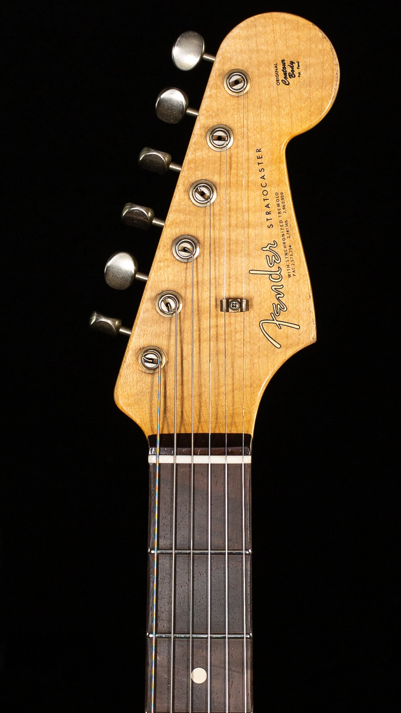 Fender Custom Shop True '62 Strat Journeyman Relic Masterbuilt Andy Hicks Fiesta Red Brazilian '59 C (863)