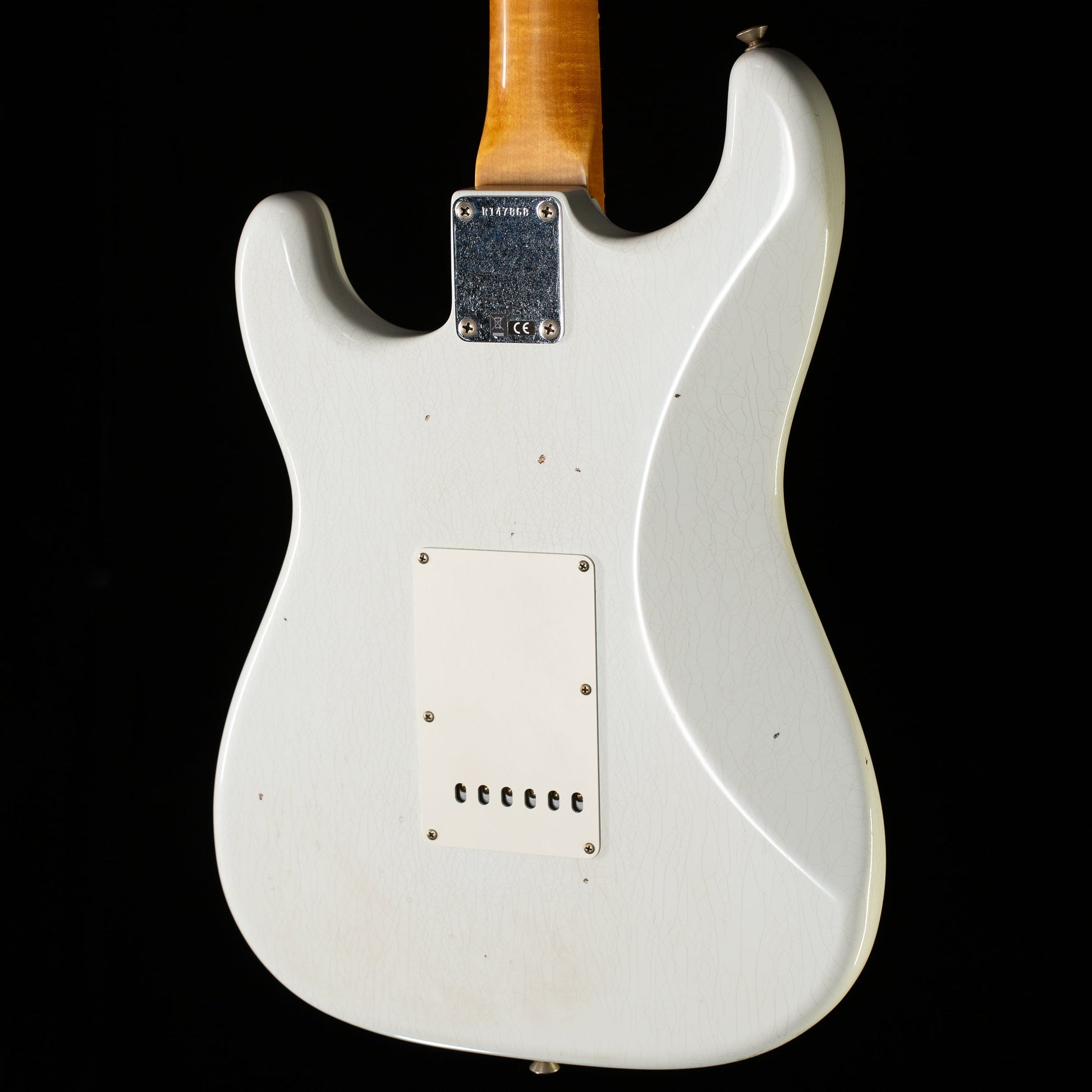 Fender Custom Shop Willcutt True '62 Stratocaster Journeyman Relic Olympic White 60s C (868)