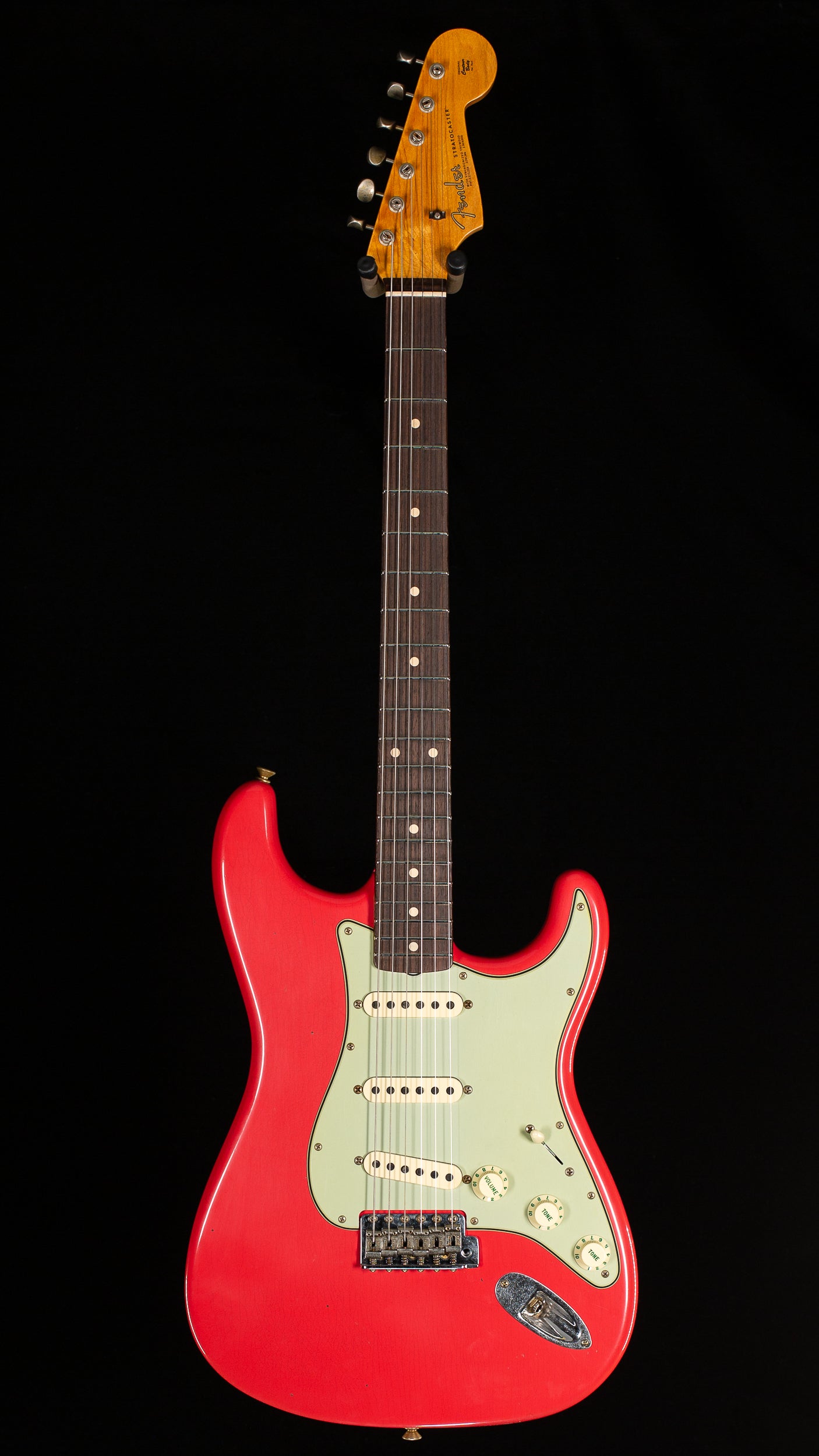 Fender Custom Shop Willcutt True '62 Journeyman Relic Fiesta Red Large C (875)