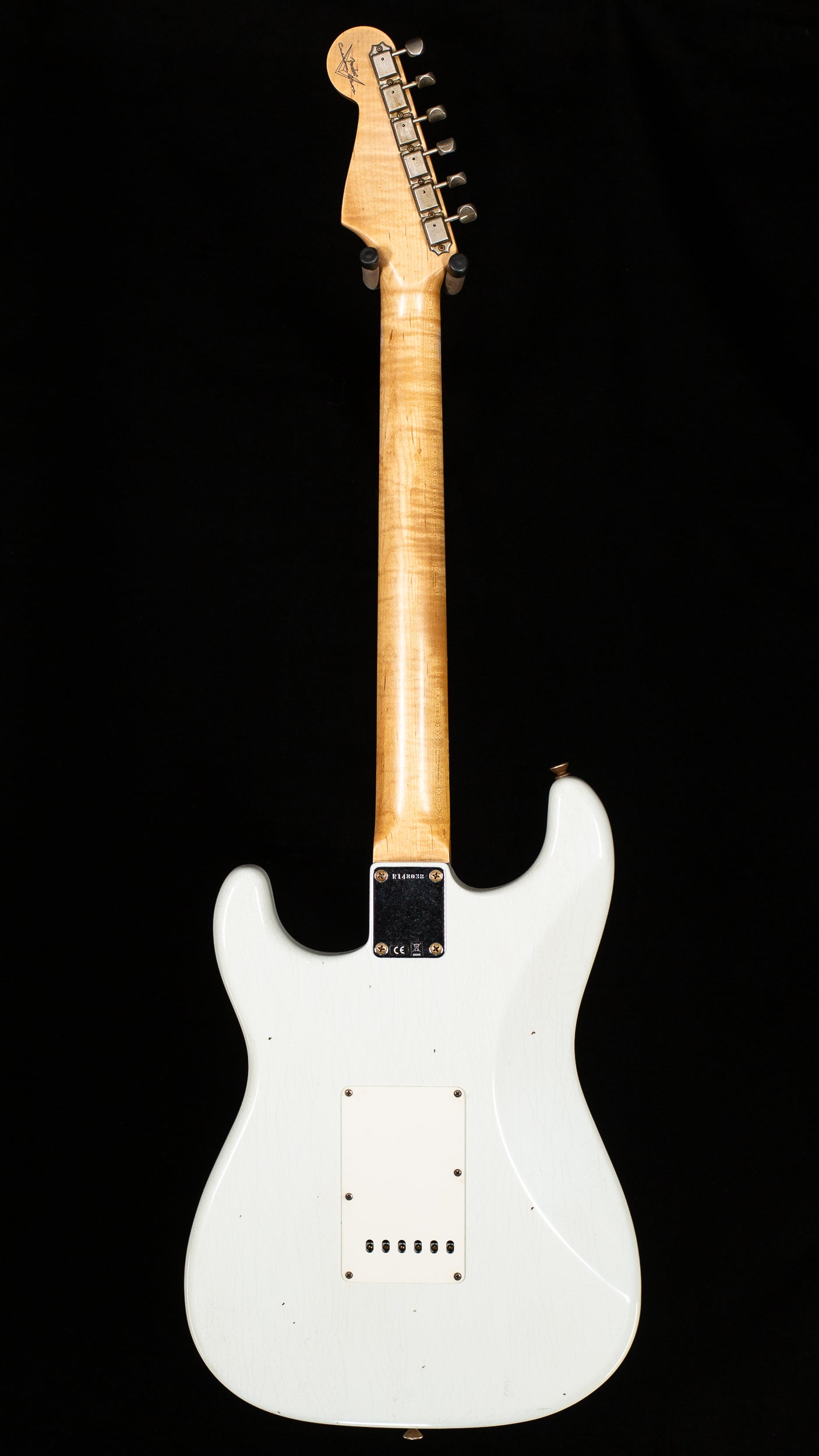 Fender Custom Shop Willcutt True '62 Stratocaster Journeyman Relic Olympic White 59 C (038)