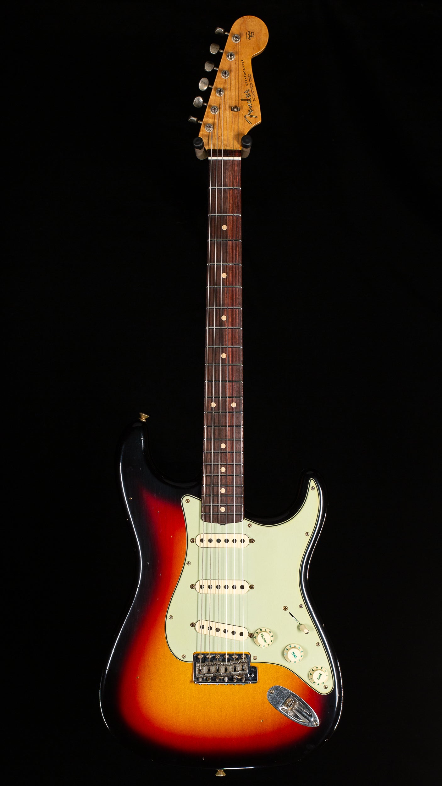 Fender Custom Shop Willcutt True '62 Stratocaster Journeyman Relic 3-Tone Sunburst 60s C (080)