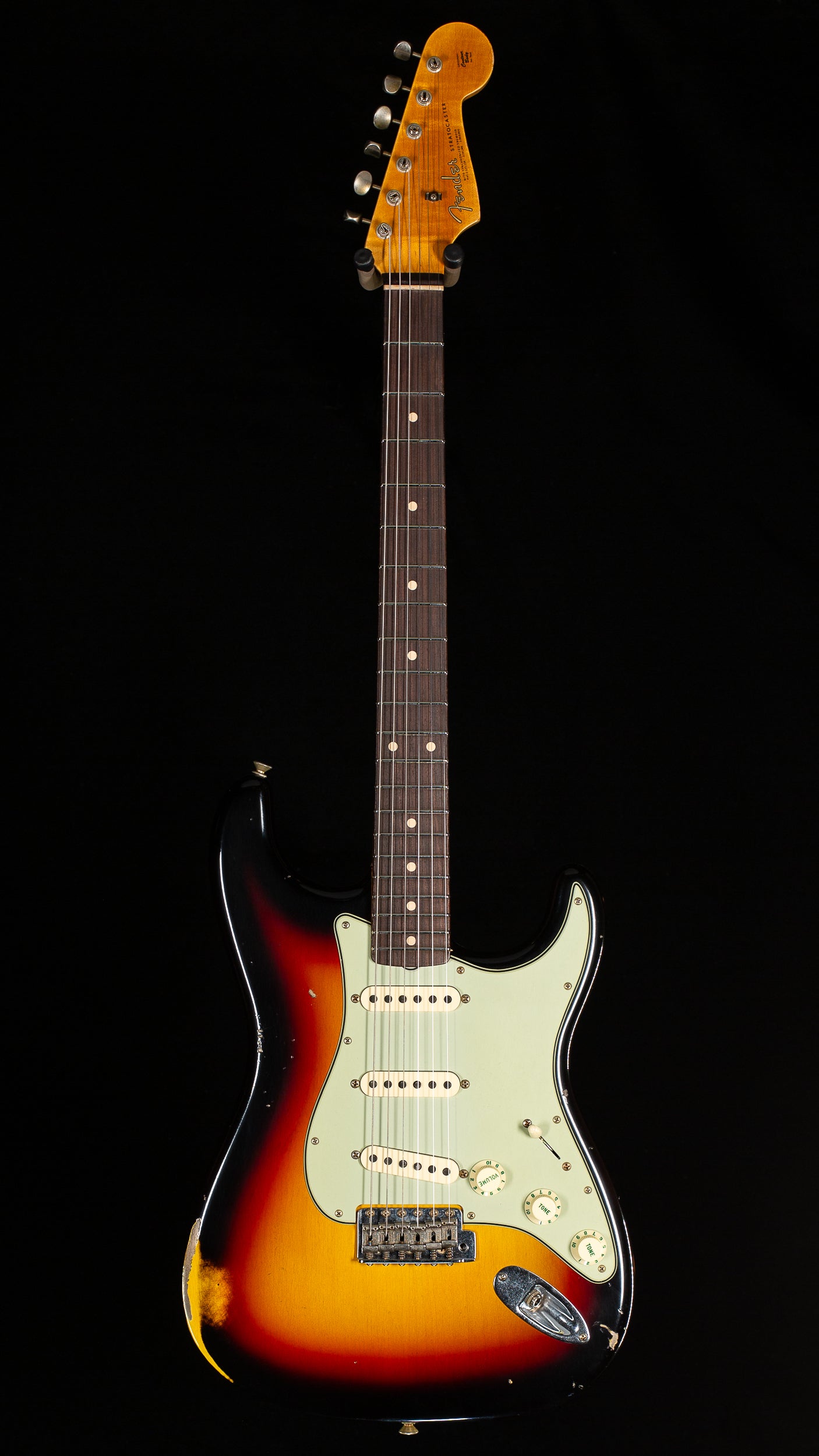 Fender Custom Shop Willcutt True '62 Relic 3-Tone Sunburst 59 C (165)