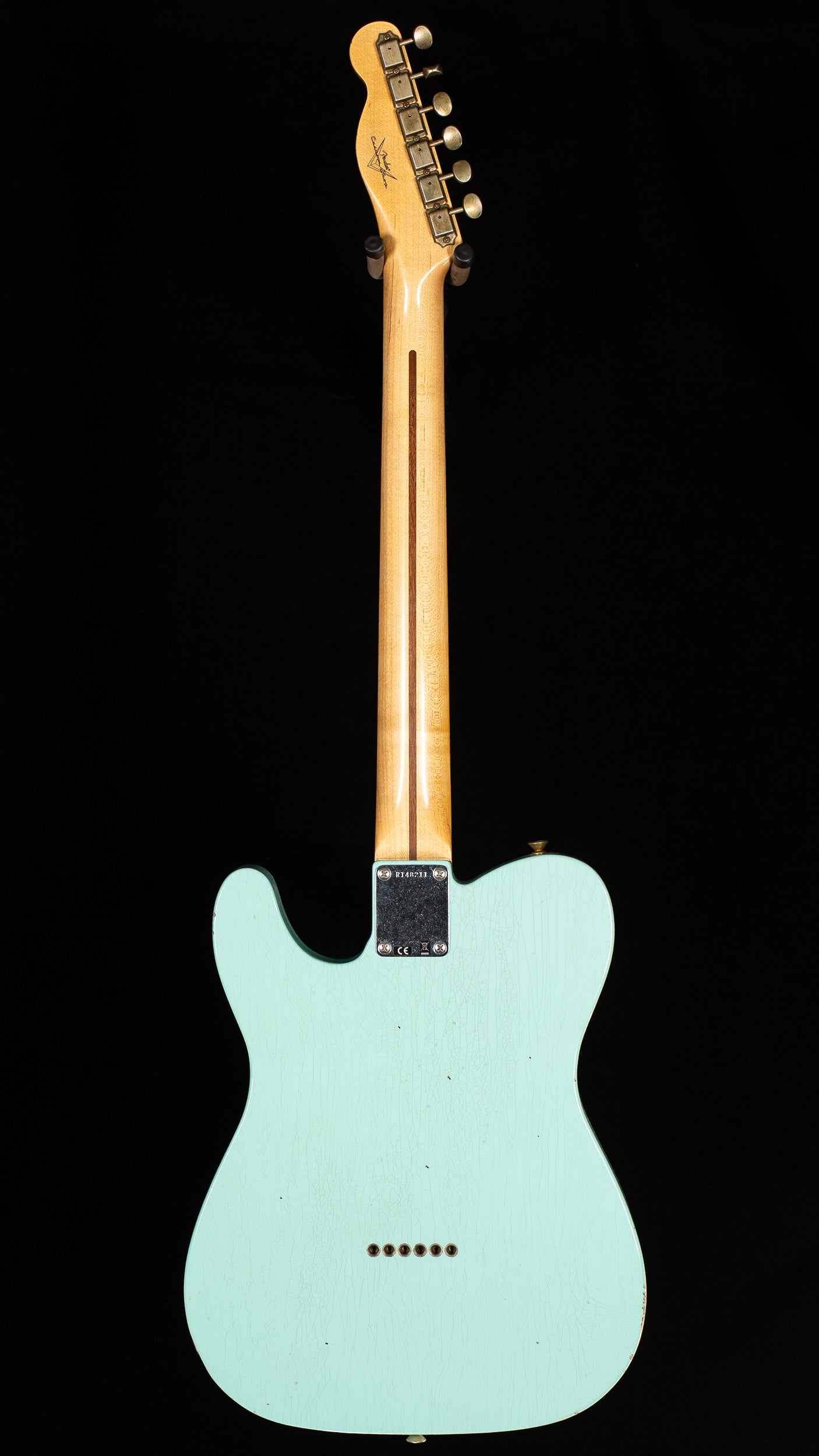Fender Custom Shop 1958 Top Loader Telecaster Journeyman Relic Faded Surf Green (211)