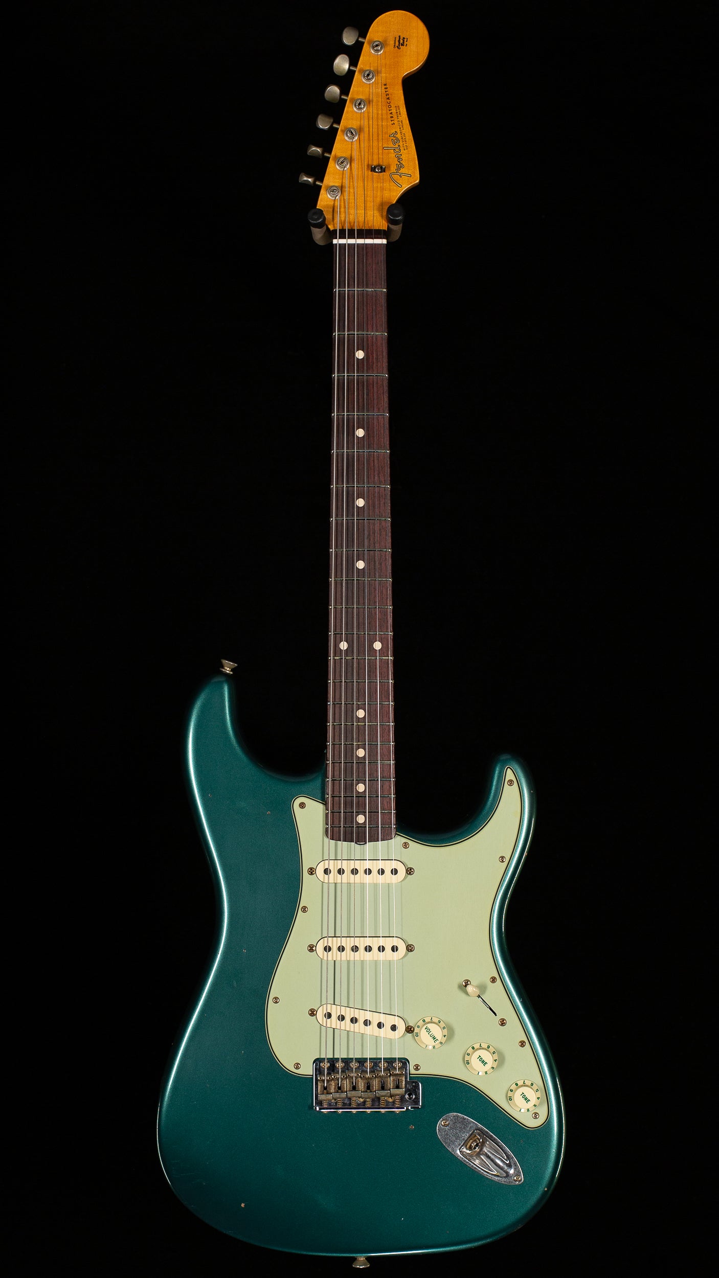 Fender Custom Shop Willcutt True '62 Journeyman Relic Sherwood Green Metallic 59 C  (278)
