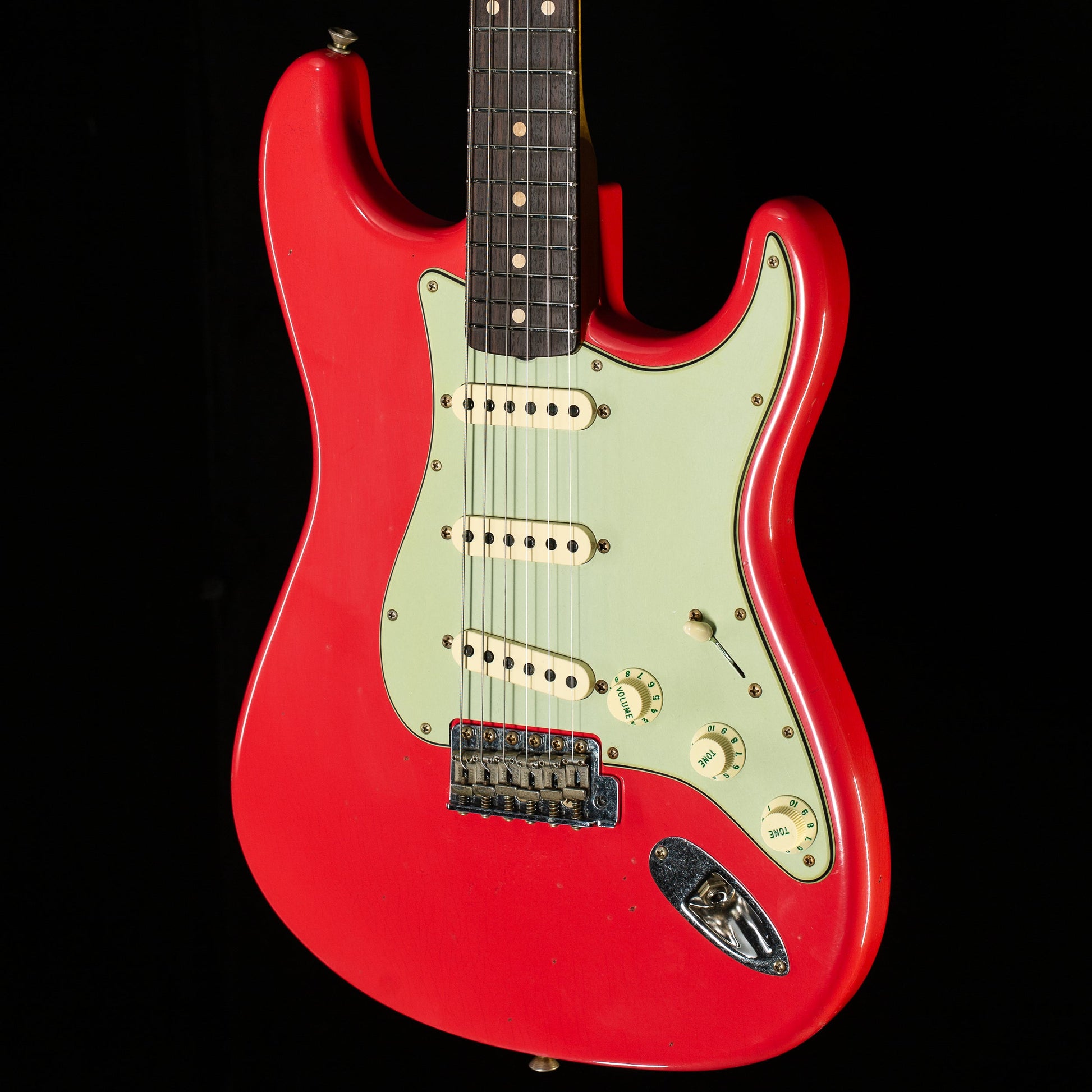 Fender Custom Shop Willcutt True '62 Journeyman Relic Fiesta Red Large C (279)
