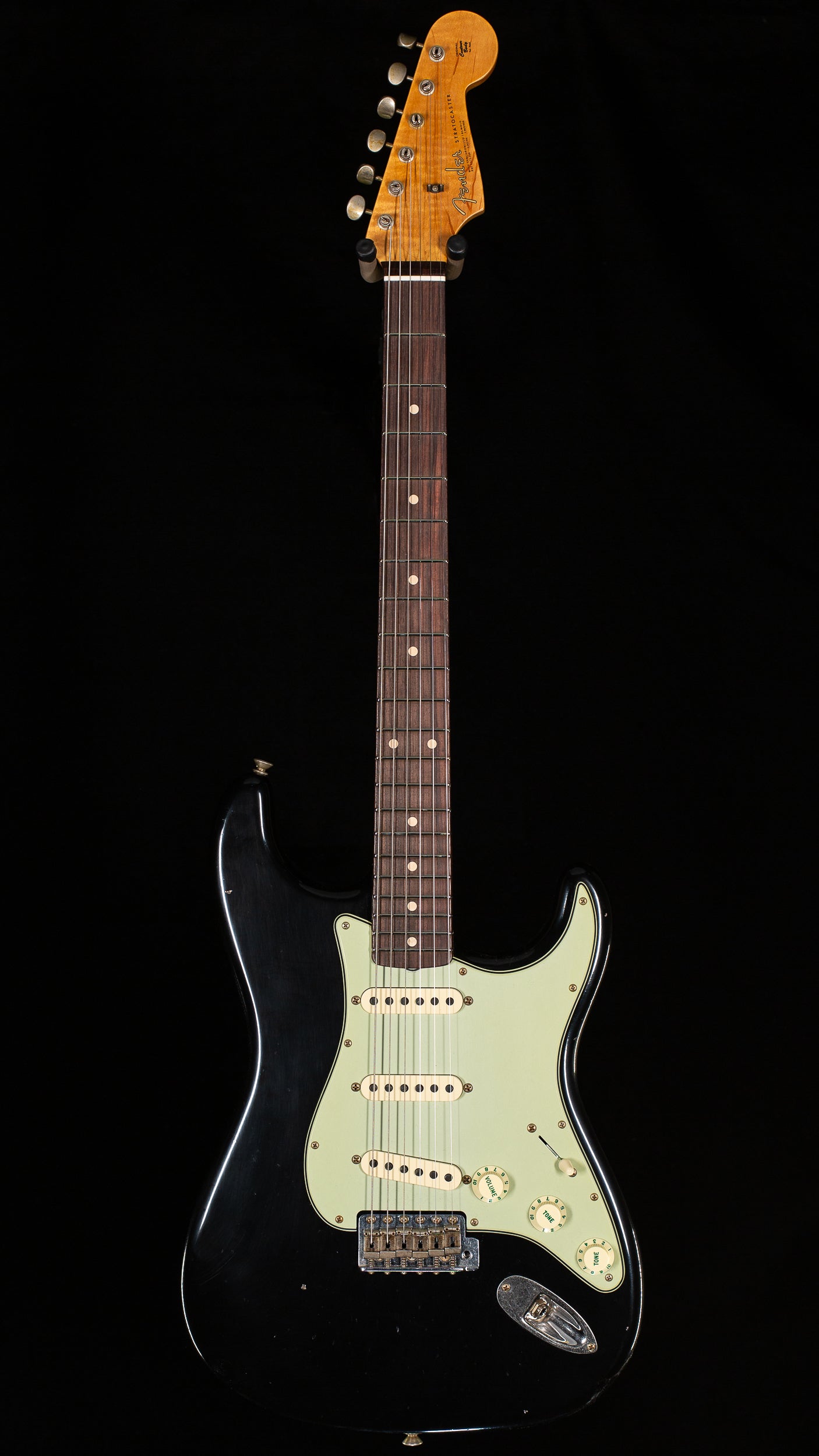 Fender Custom Shop Willcutt True '62 Stratocaster Journeyman Relic Black 60s C (299)