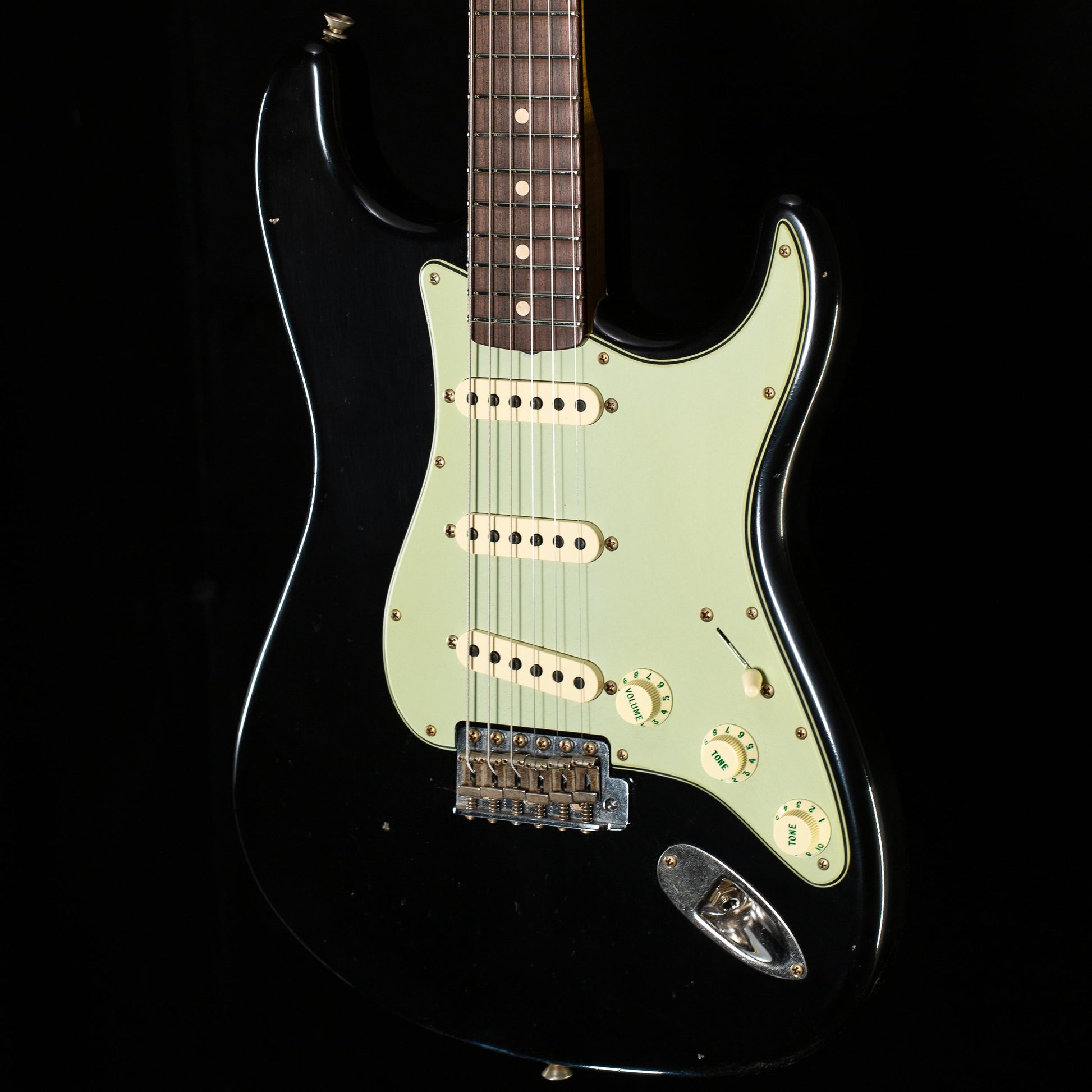Fender Custom Shop Willcutt True '62 Stratocaster Journeyman Relic Black 60s C (299)