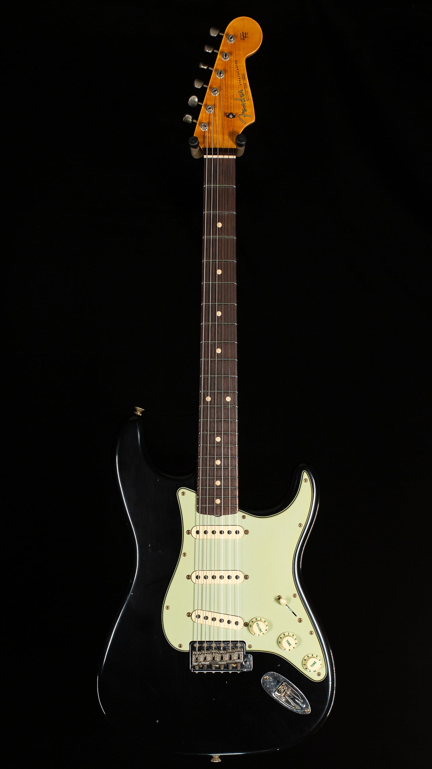 Fender Custom Shop Willcutt True '62 Journeyman Relic Black Large C (414)